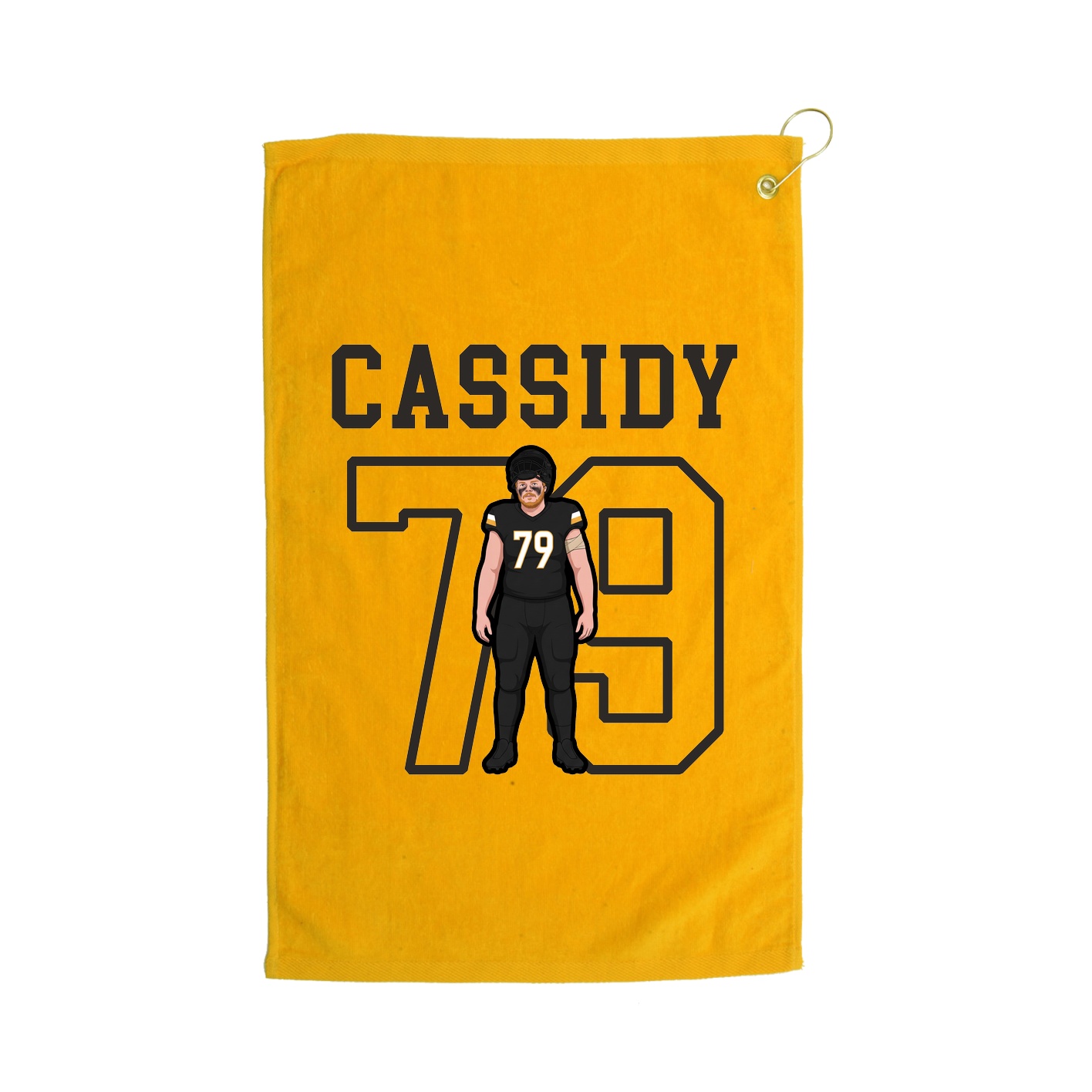 Golf Towel — Shirsey in Gold