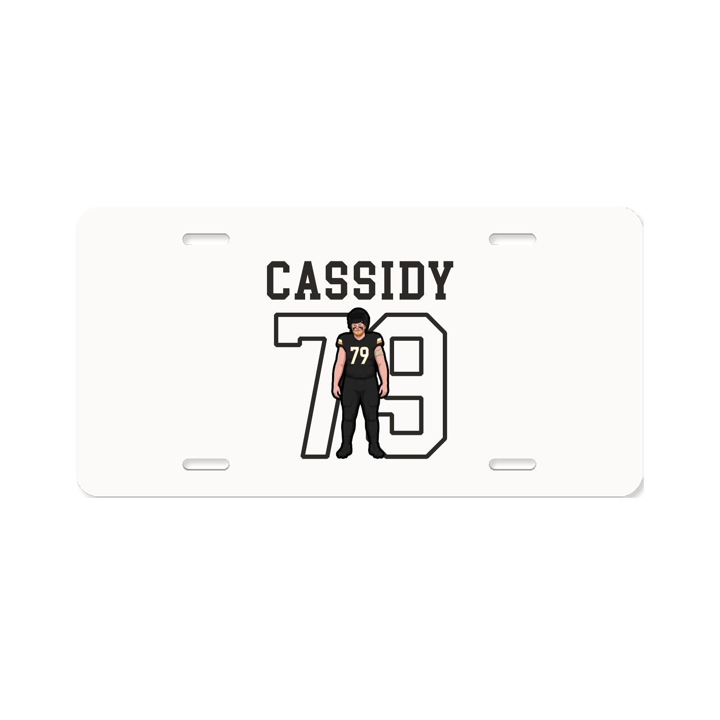 License Plate — Shirsey in Classic