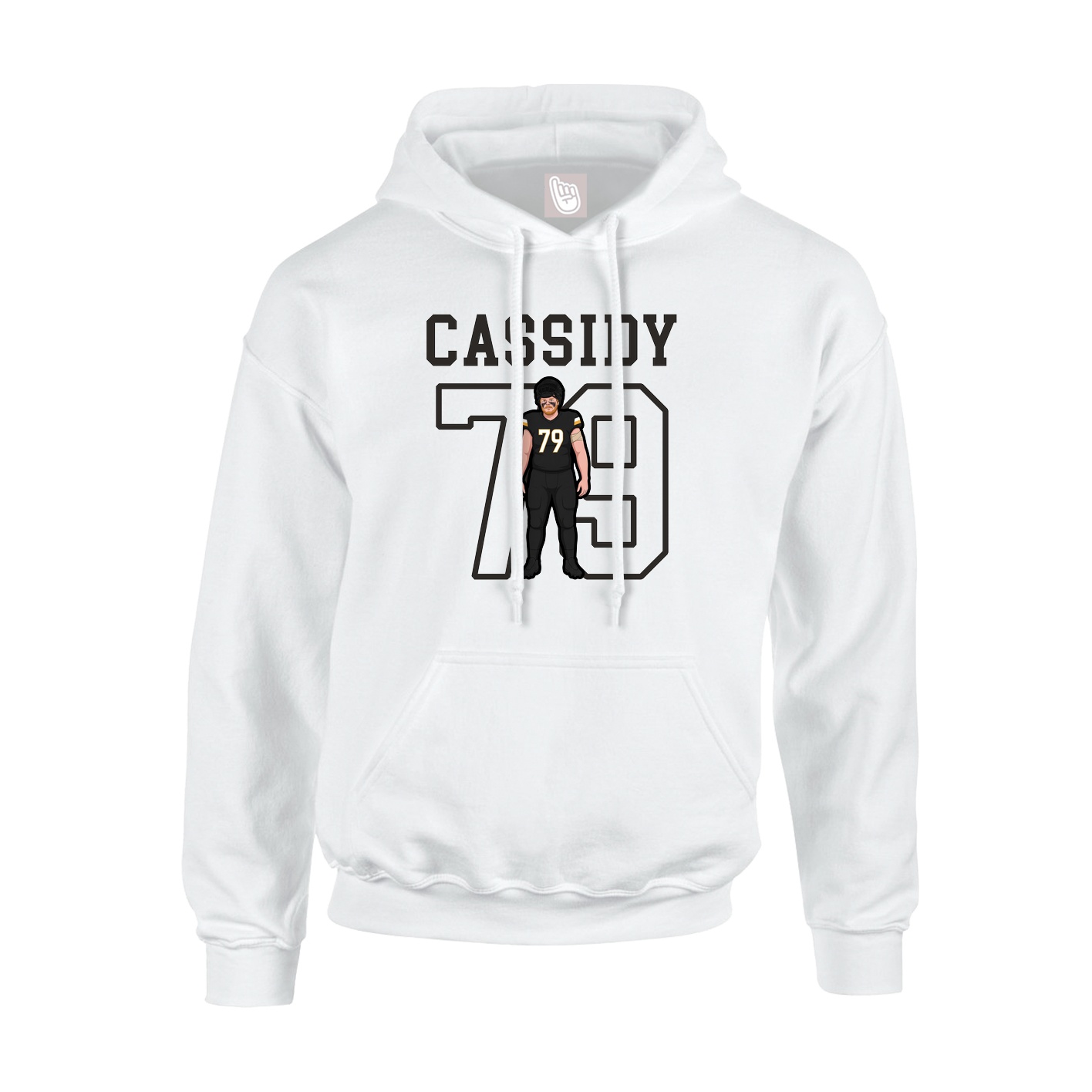 Youth Hoodie — Shirsey in White