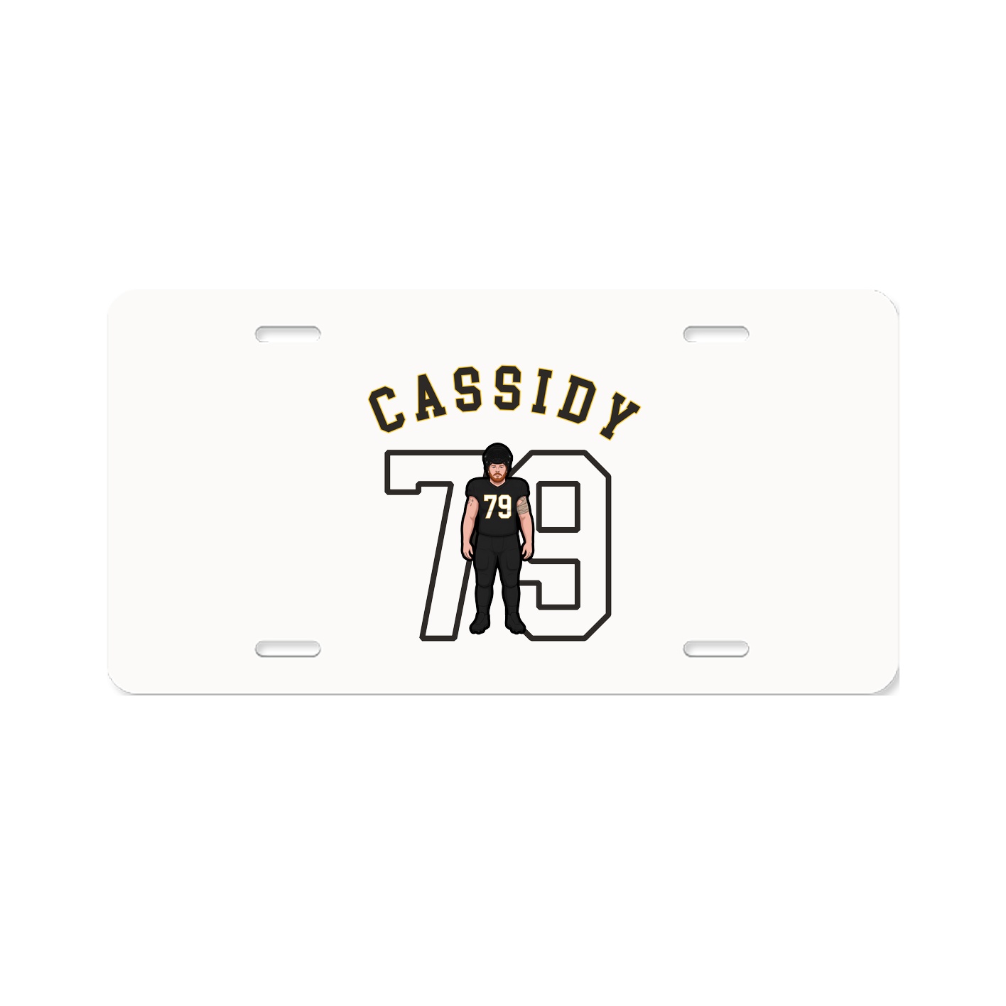 License Plate — Shirsey Arch in Classic