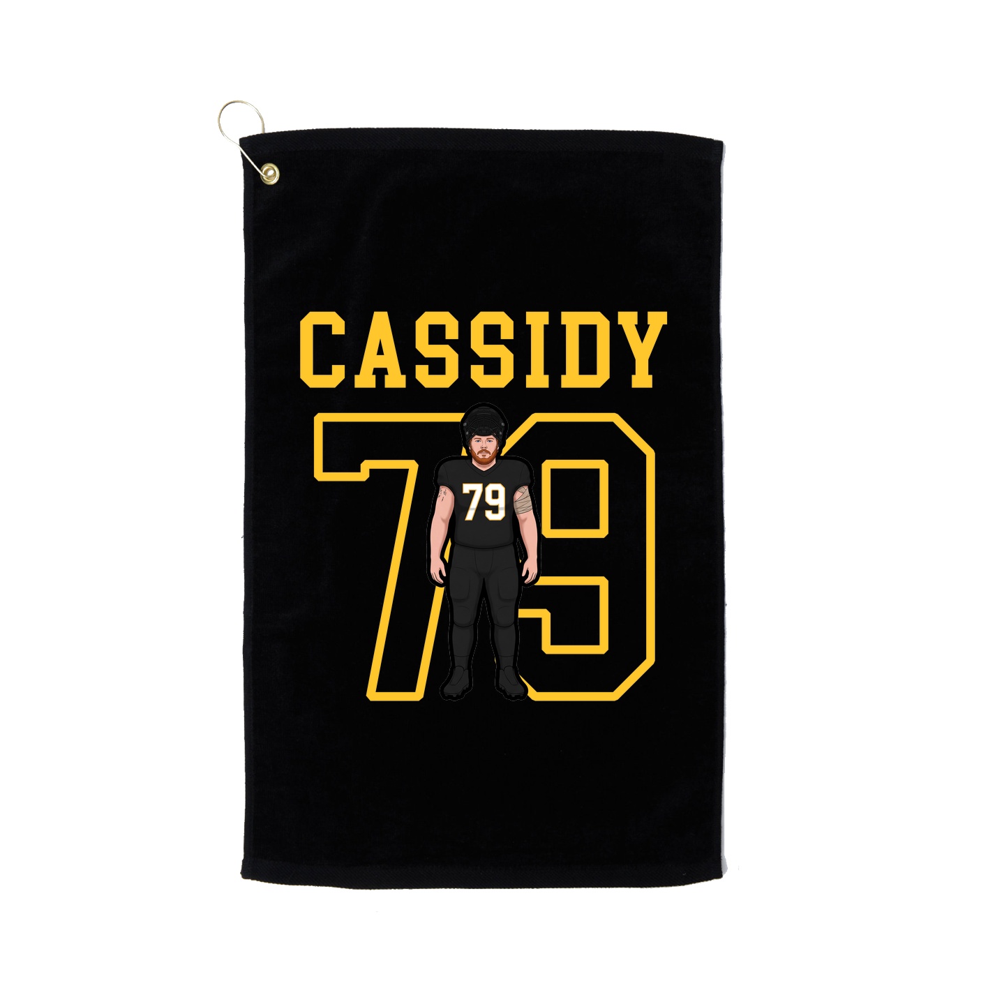 Golf Towel — Shirsey in Black
