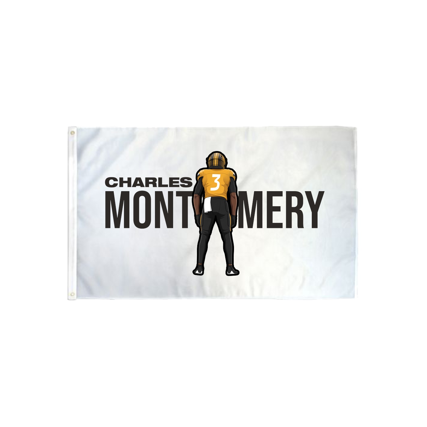 3x5 Flag — Player Name in Classic