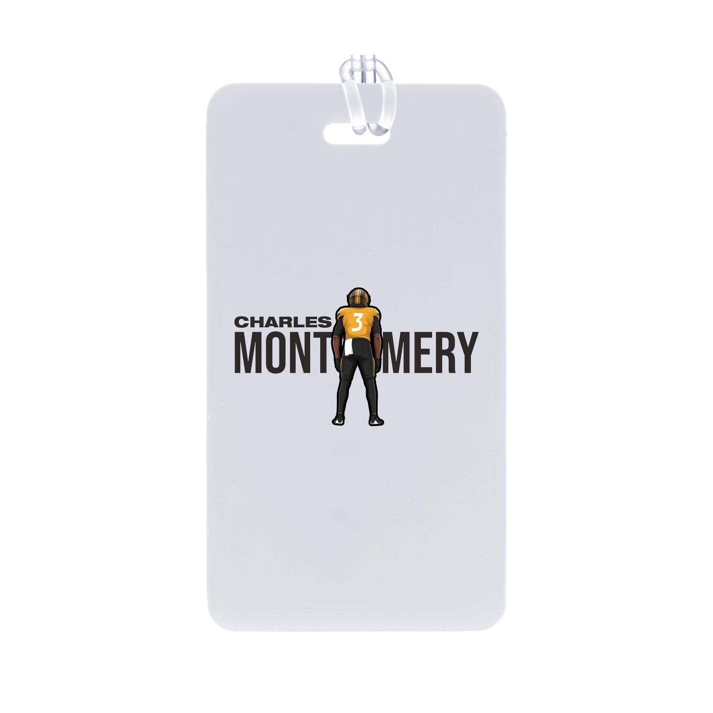 Bag Tag — Player Name in Classic