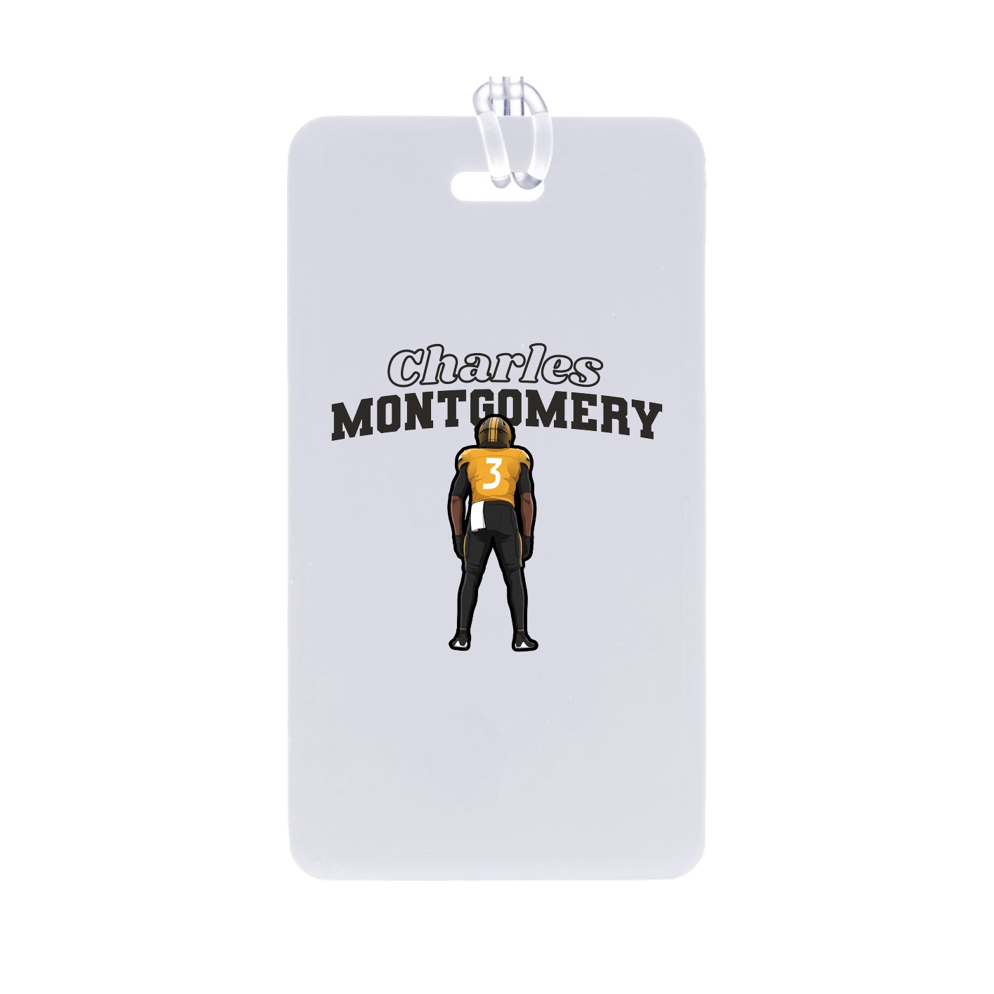 Bag Tag — Name Arch in Classic