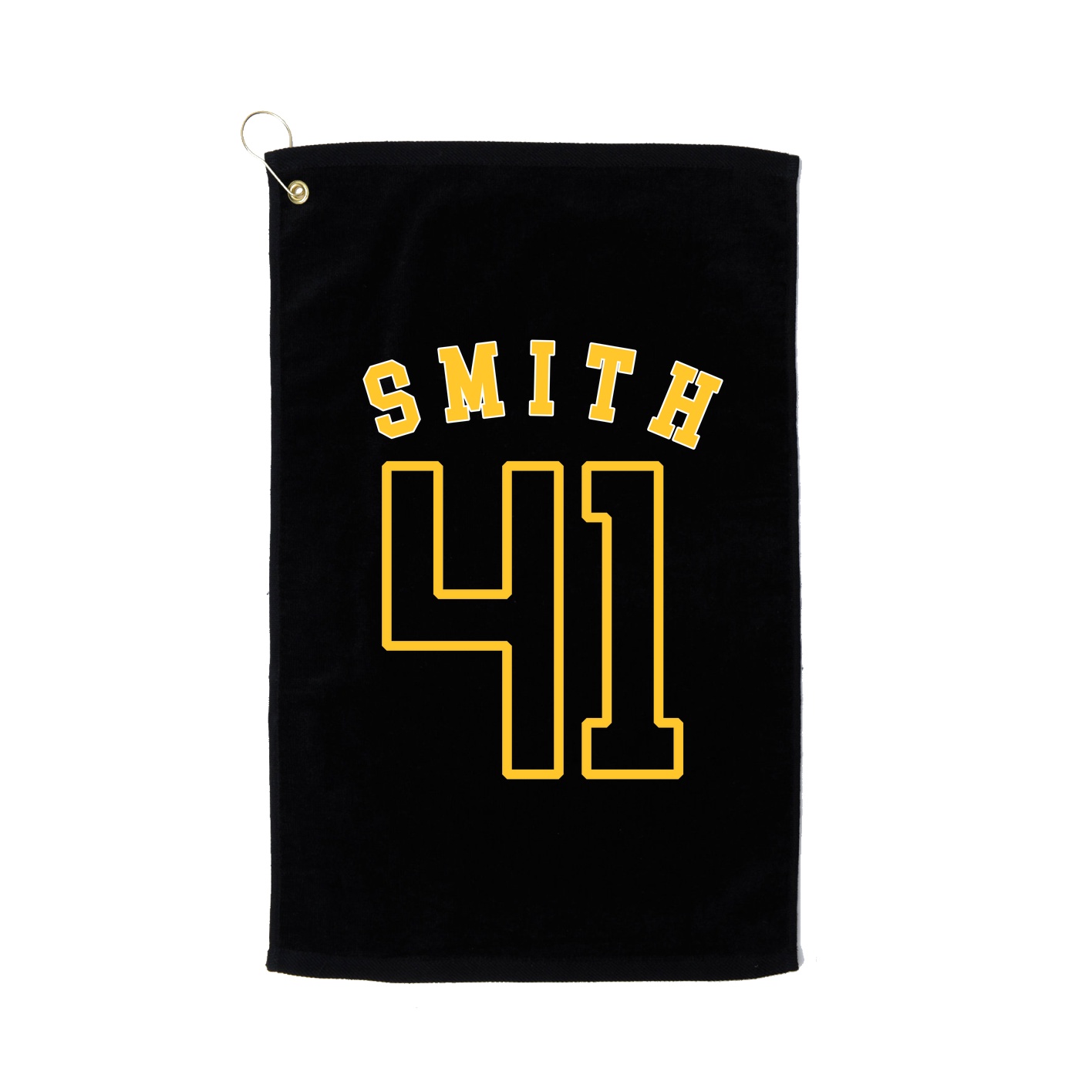 Golf Towel — Shirsey Arch in Black