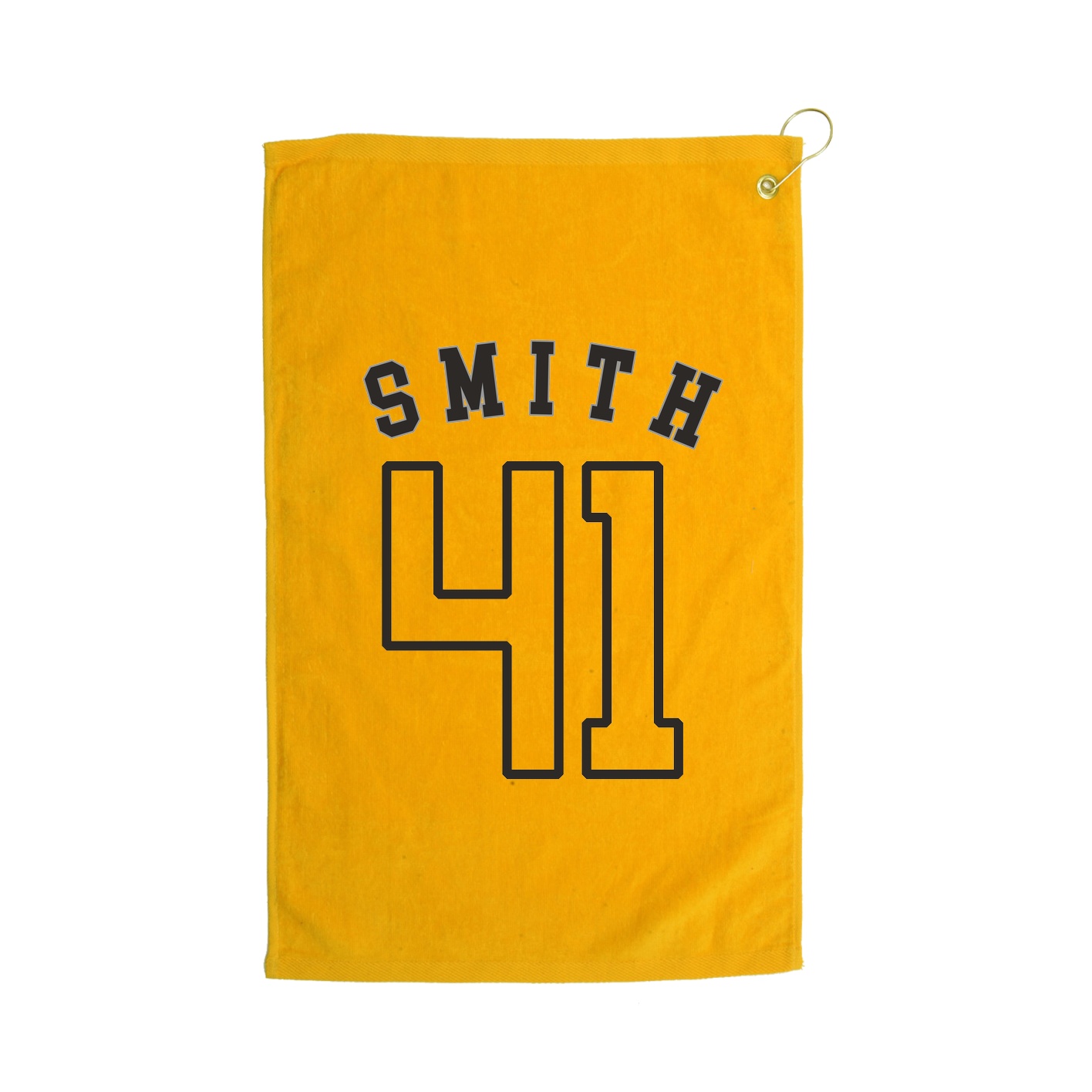 Golf Towel — Shirsey Arch in Gold