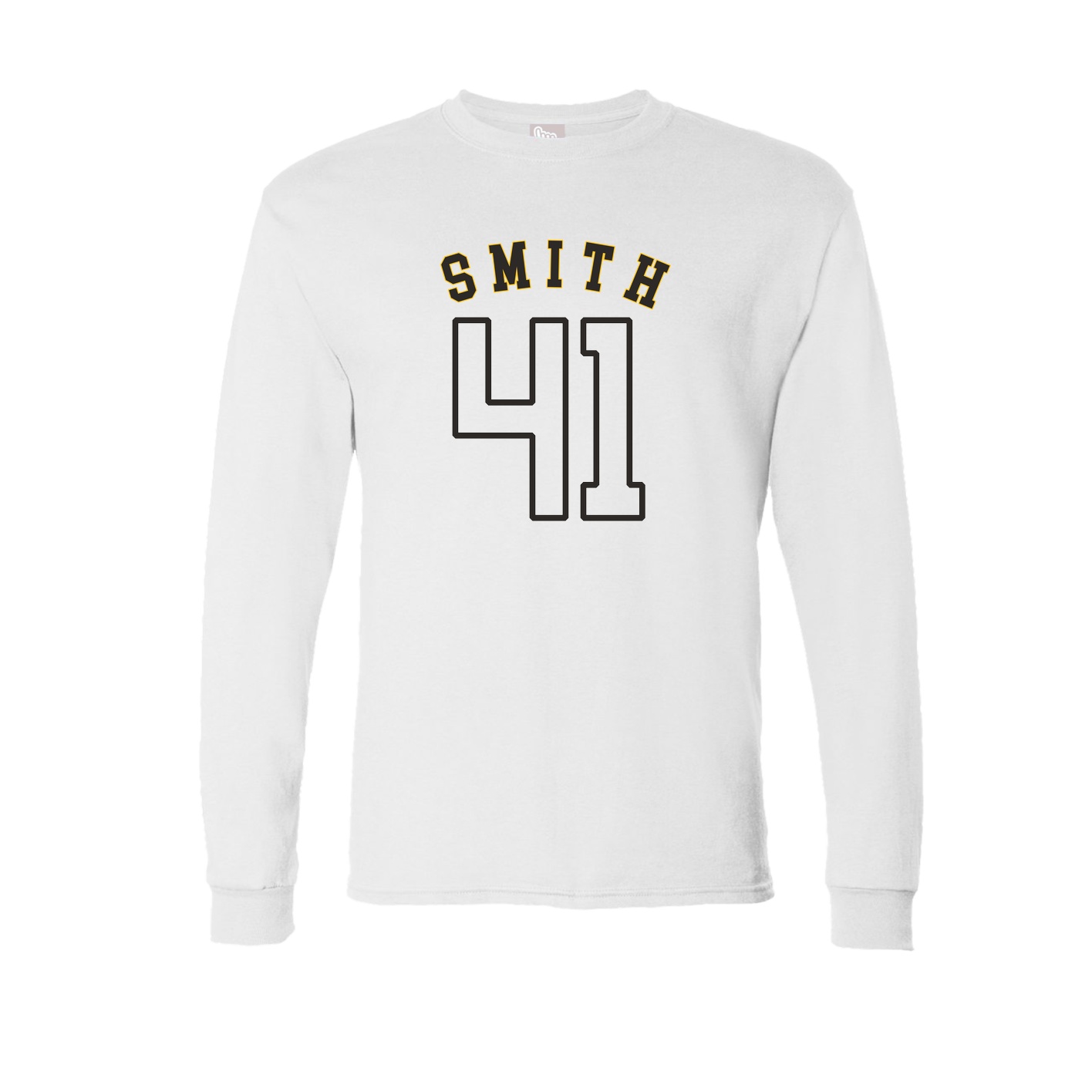 Long Sleeve Tee — Shirsey Arch in White