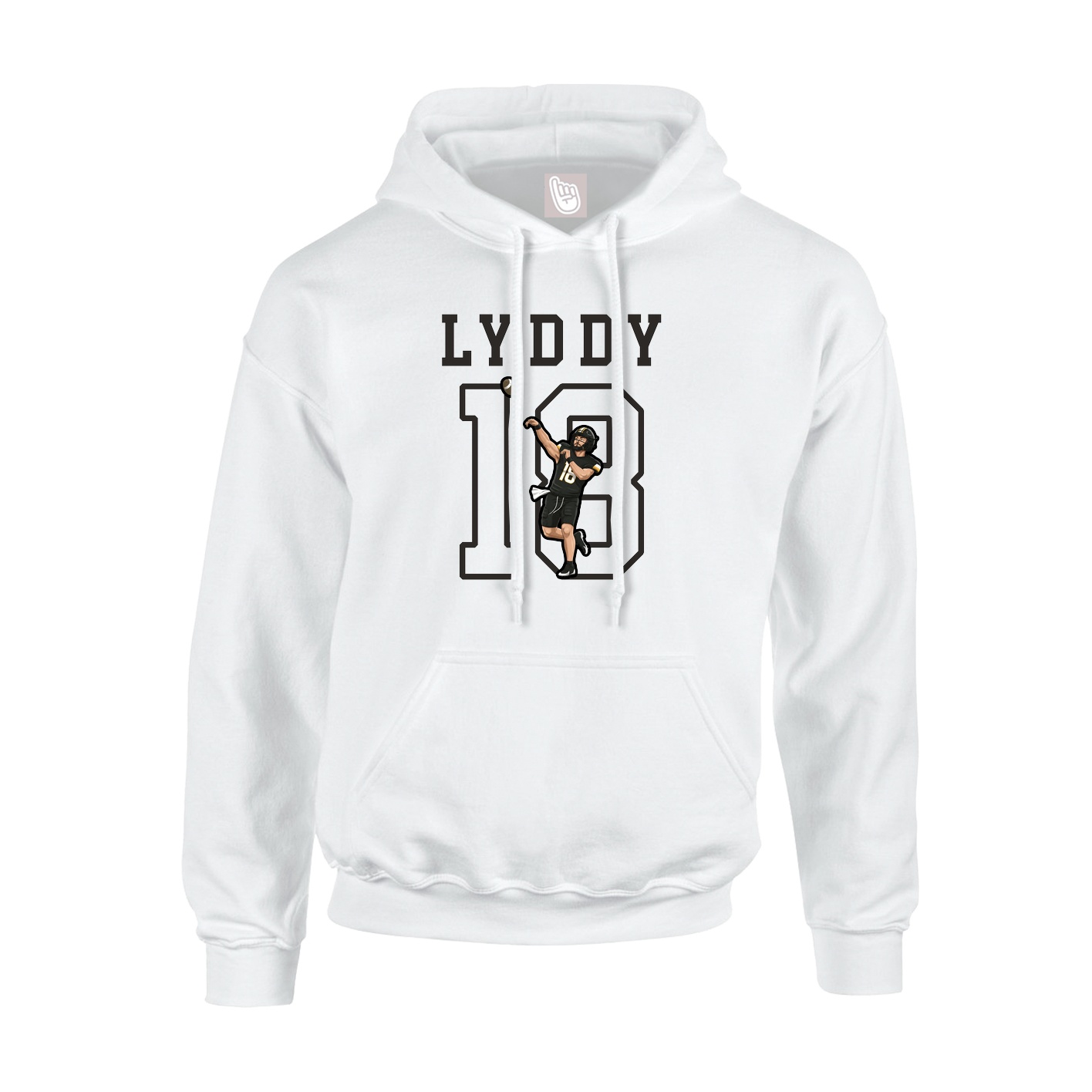 Youth Hoodie — Shirsey in White
