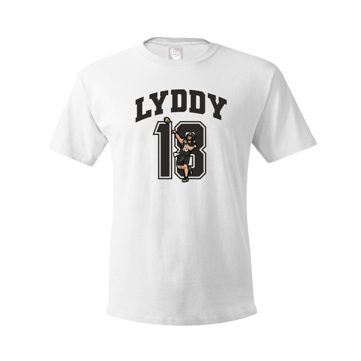 Tee — Number in White