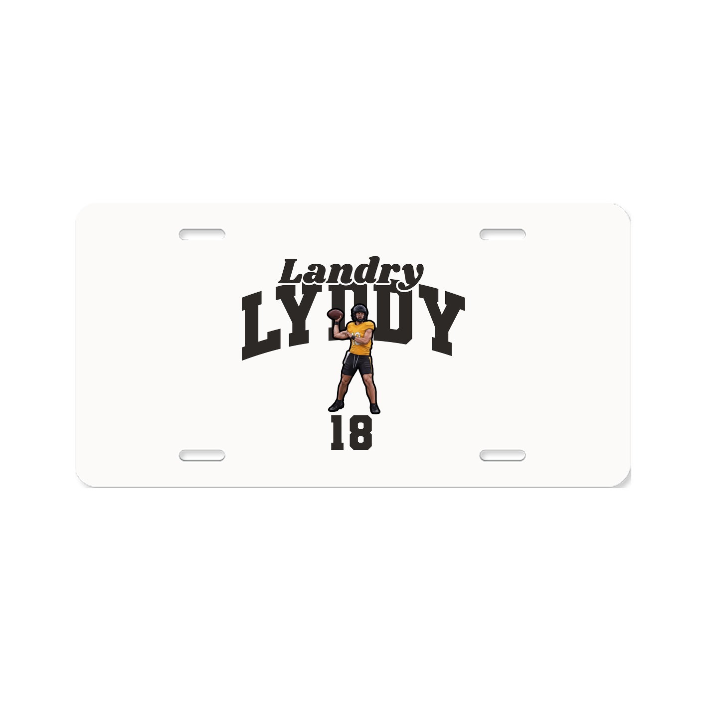 License Plate — Signature Arch in Classic
