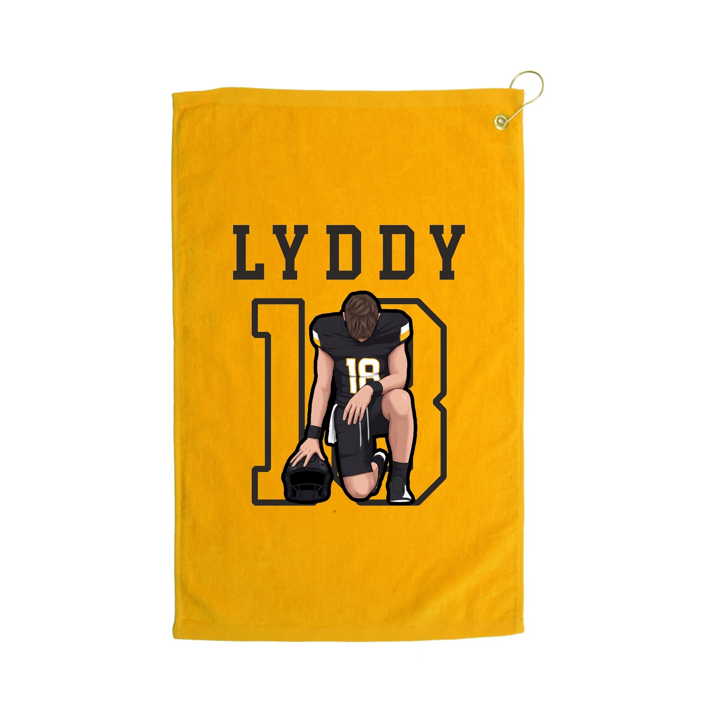 Golf Towel — Shirsey in Gold