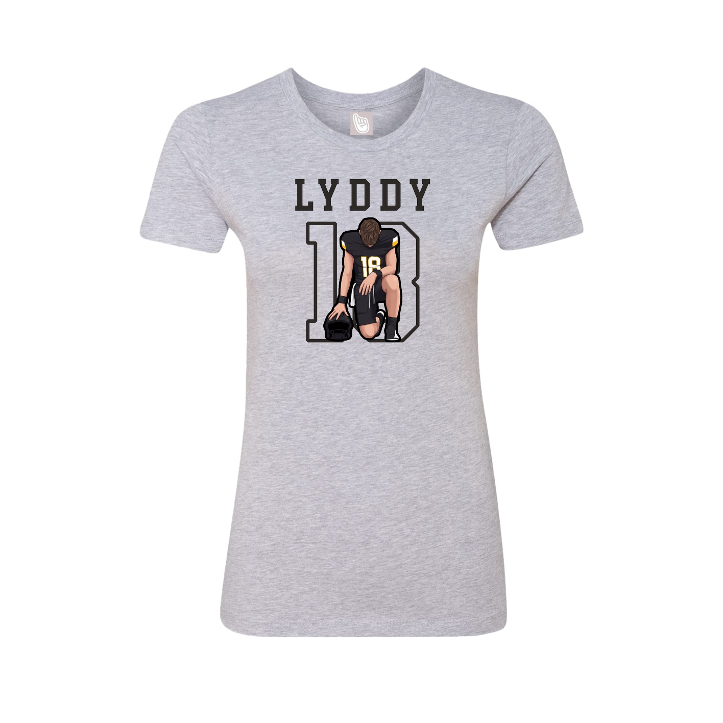 Fitted Women's Tee — Shirsey in Grey