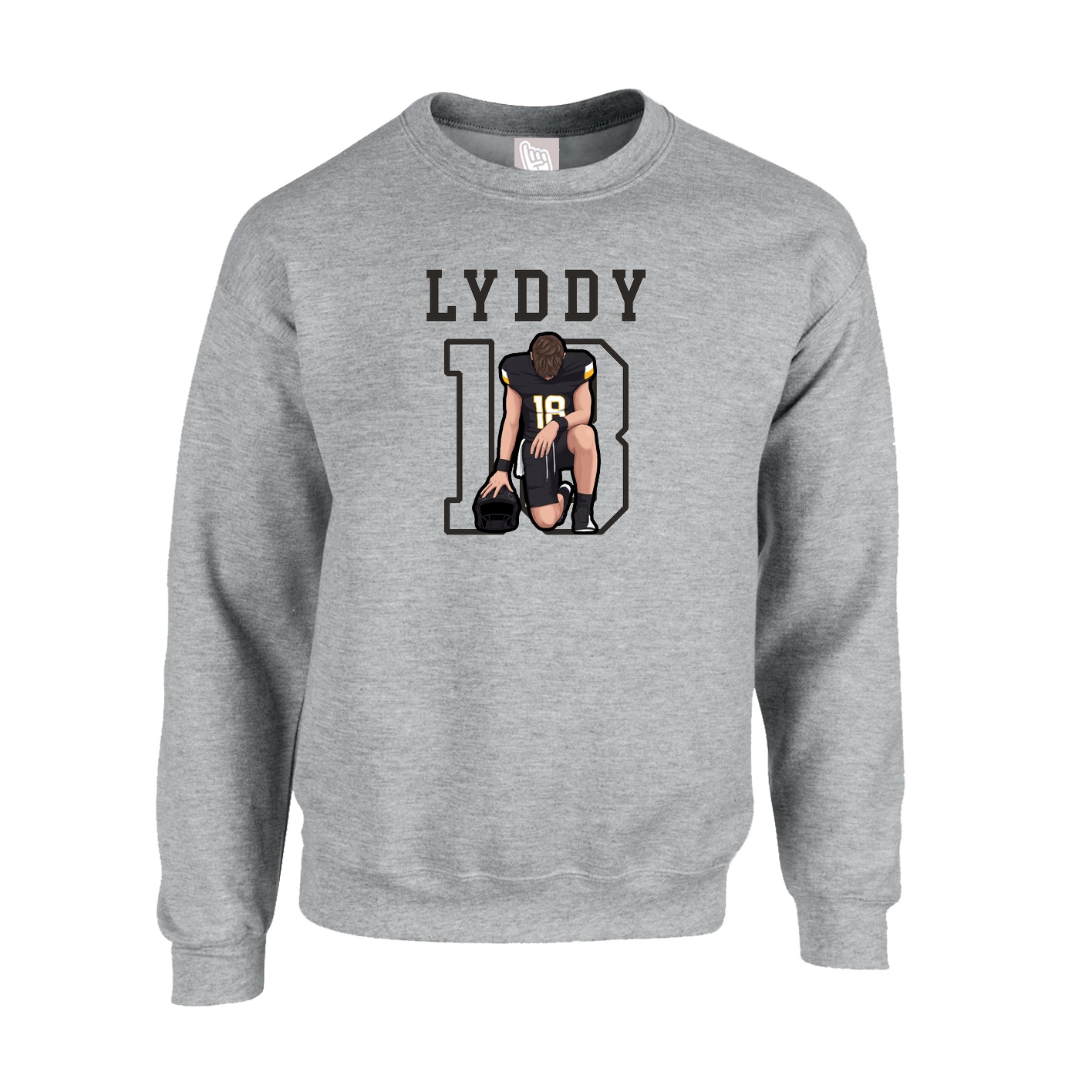 Fleece Crew — Shirsey in Grey