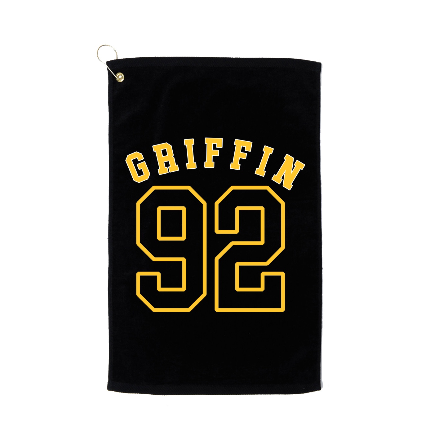 Golf Towel — Shirsey Arch in Black