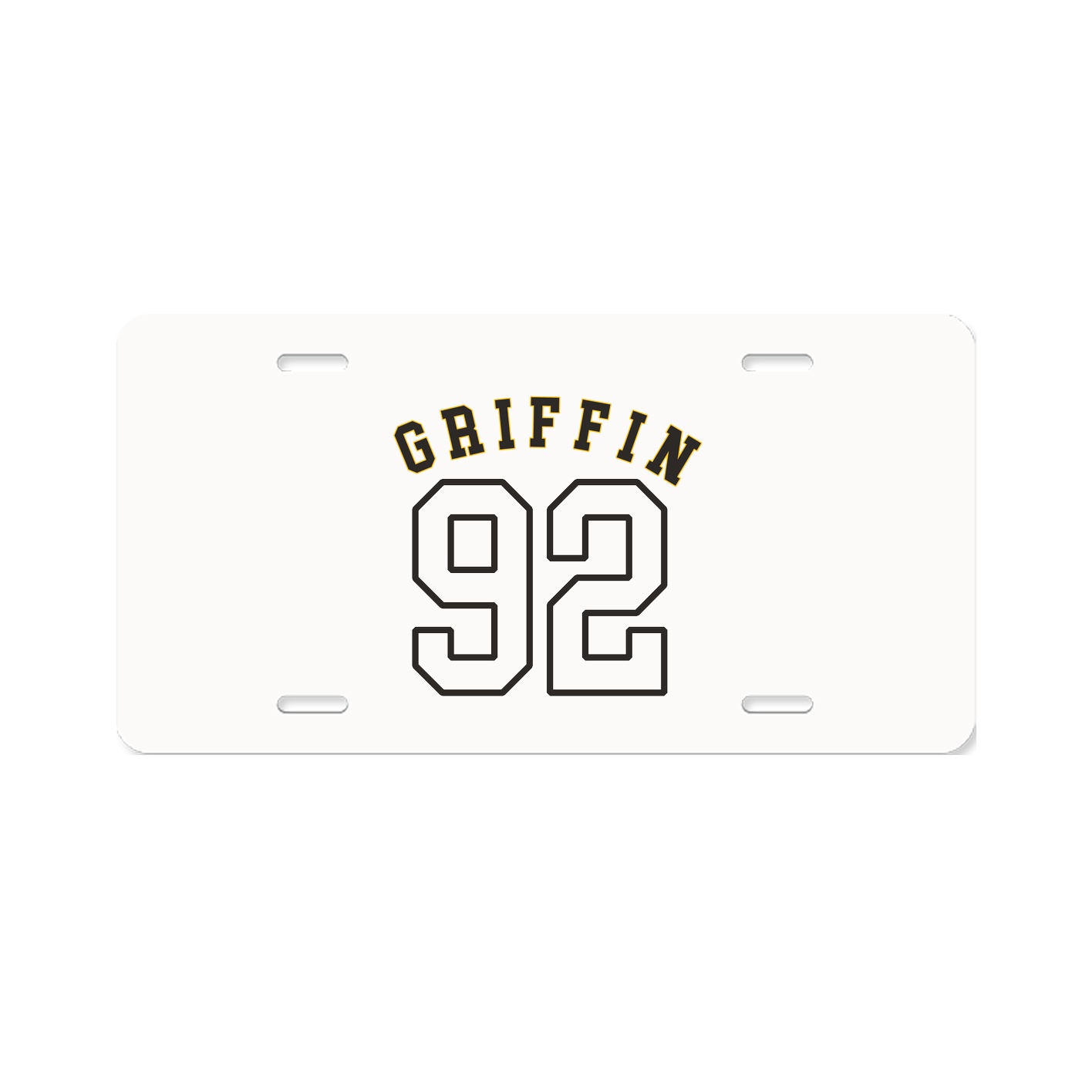 License Plate — Shirsey Arch in Classic