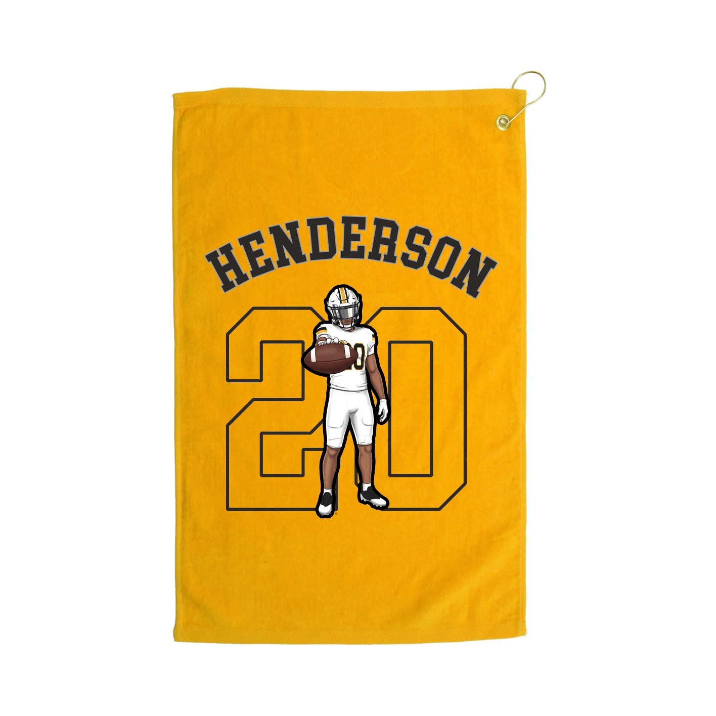 Golf Towel — Shirsey Arch in Gold