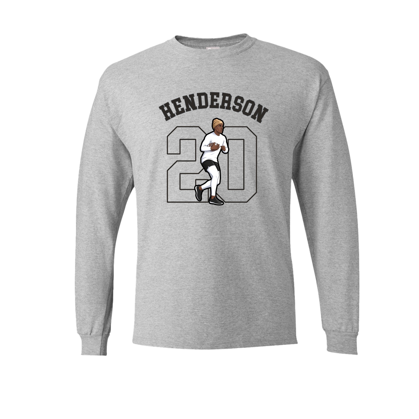 Long Sleeve Tee — Shirsey Arch in Grey