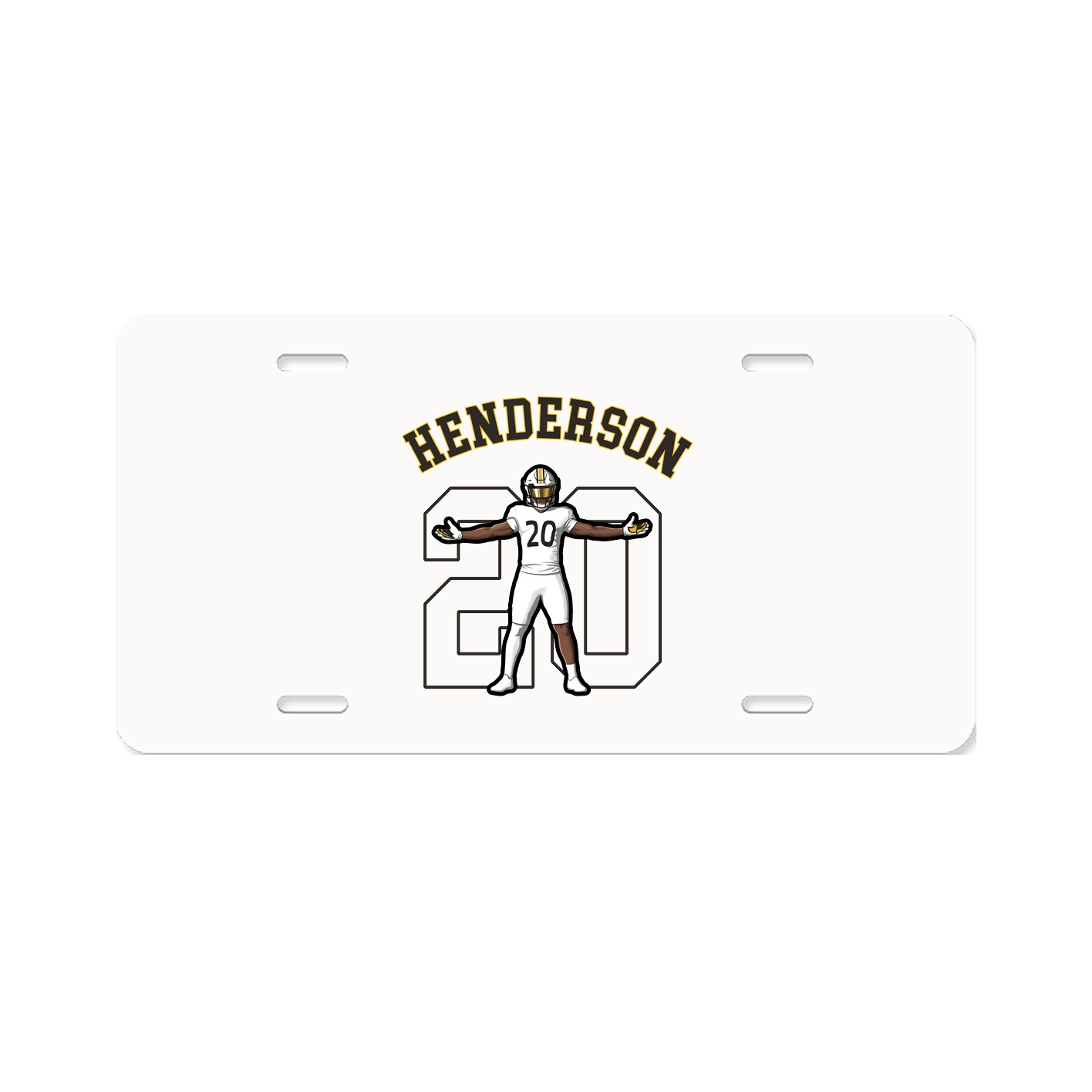 License Plate — Shirsey Arch in Classic