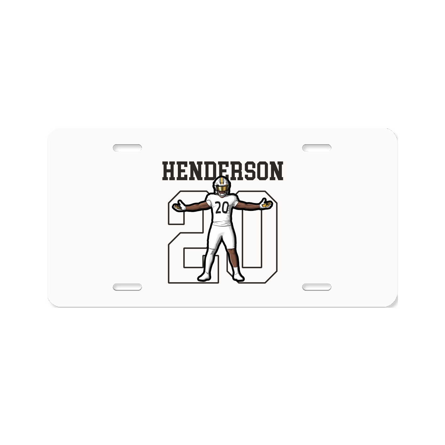 License Plate — Shirsey in Classic