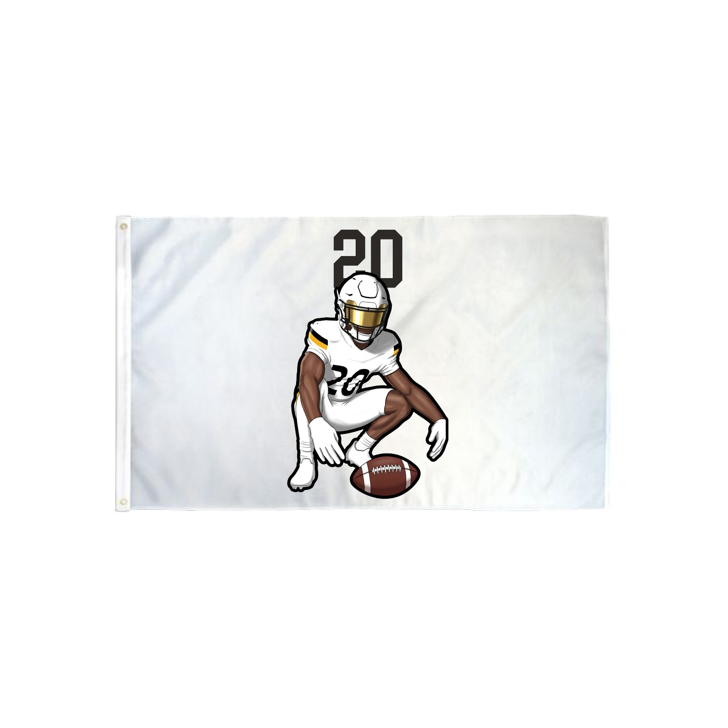 3x5 Flag — Number Top in Classic