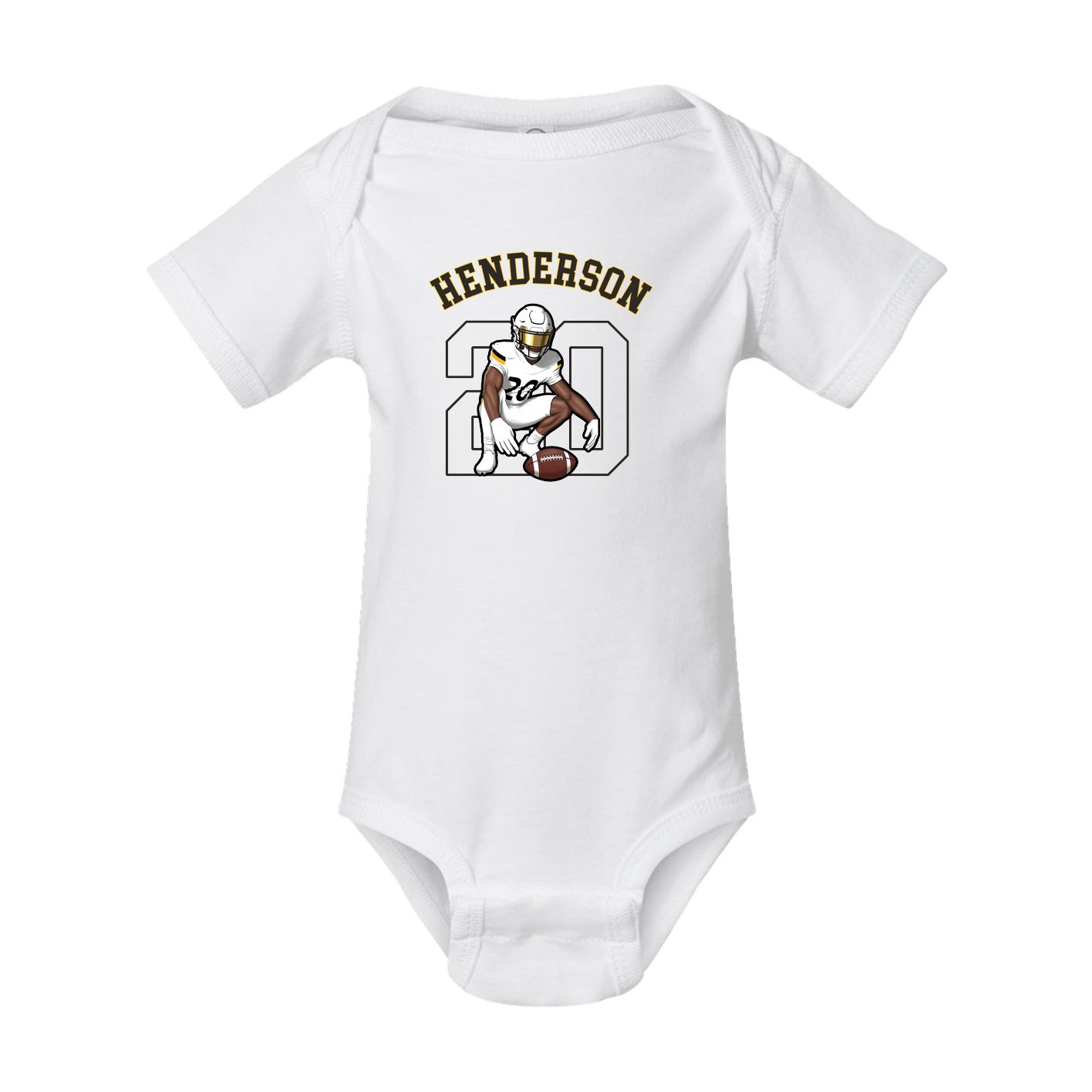 Baby Onesie — Shirsey Arch in White