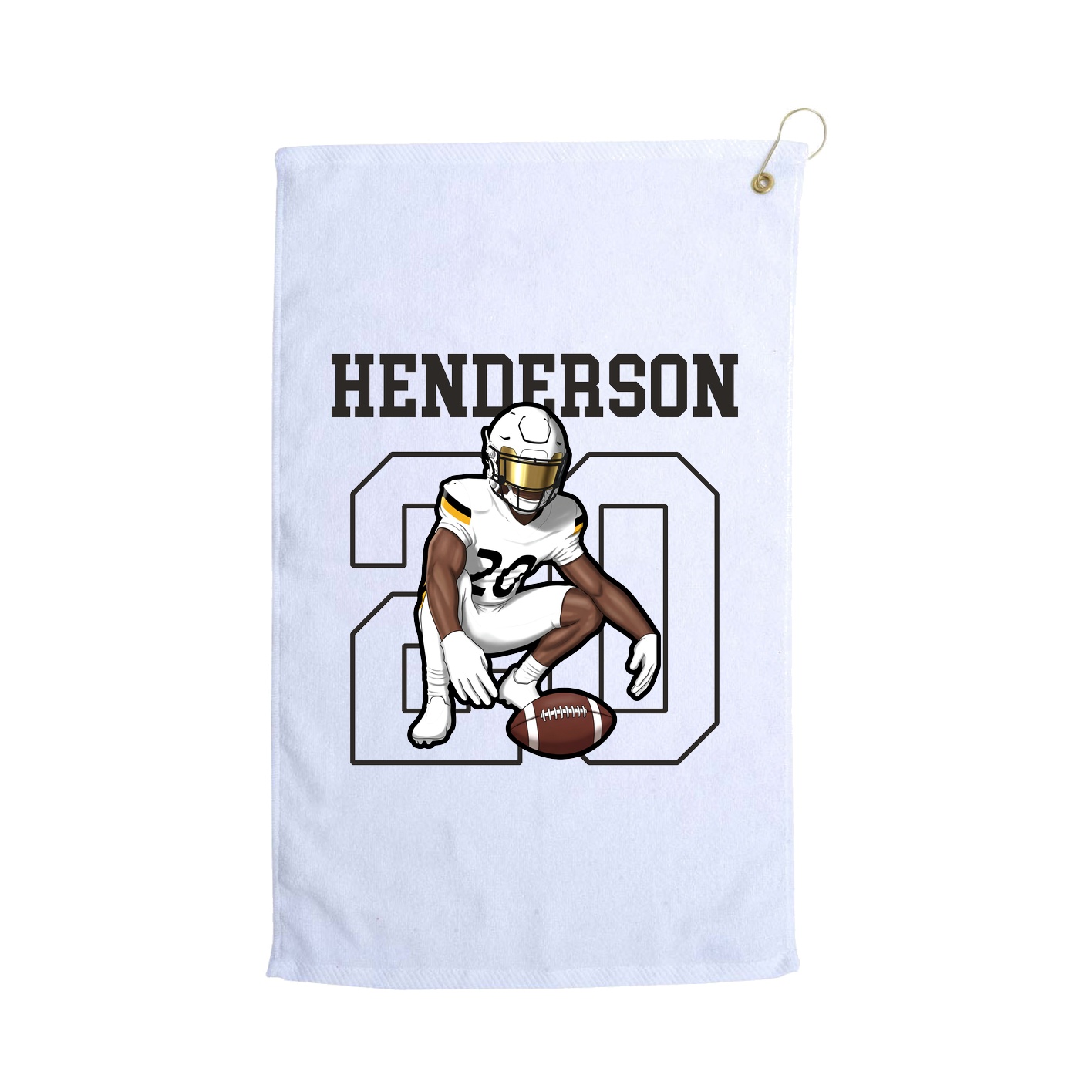 Golf Towel — Shirsey in White