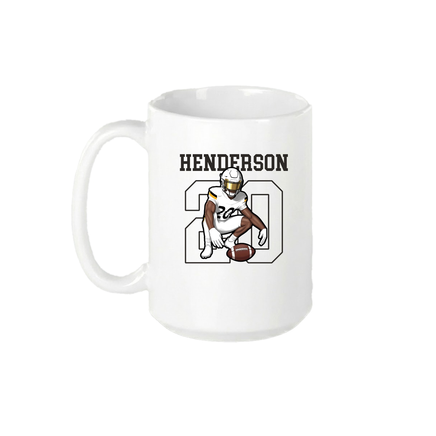 15oz Coffee Mug — Shirsey in White