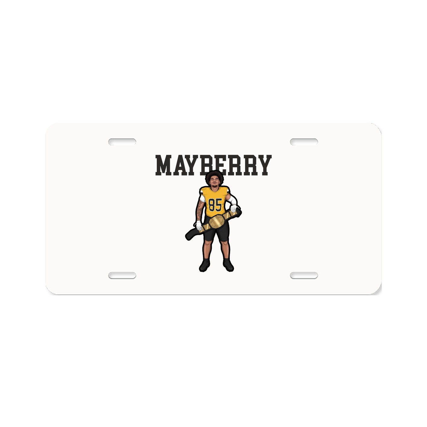 License Plate — Shirsey in Classic