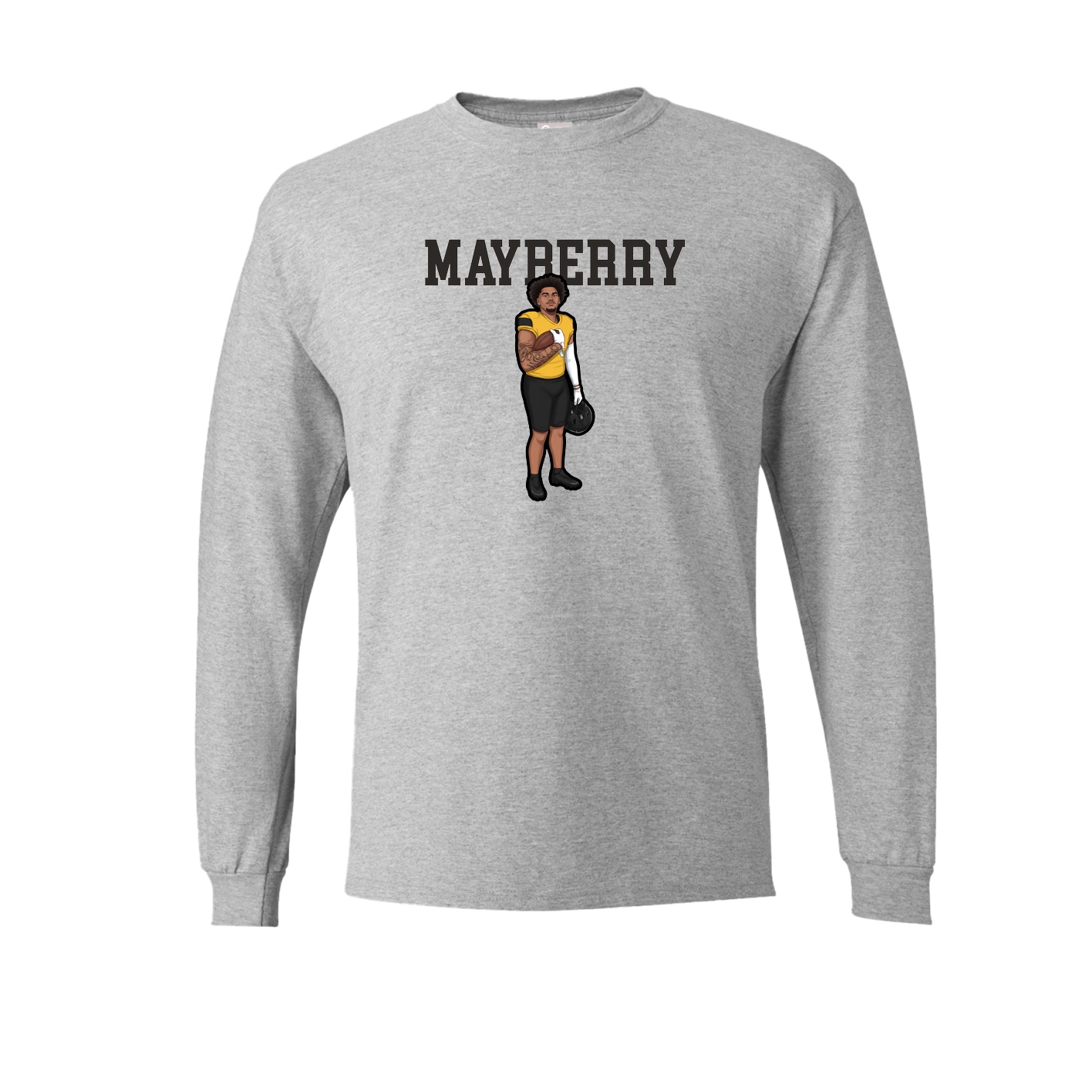 Long Sleeve Tee — Shirsey in Grey