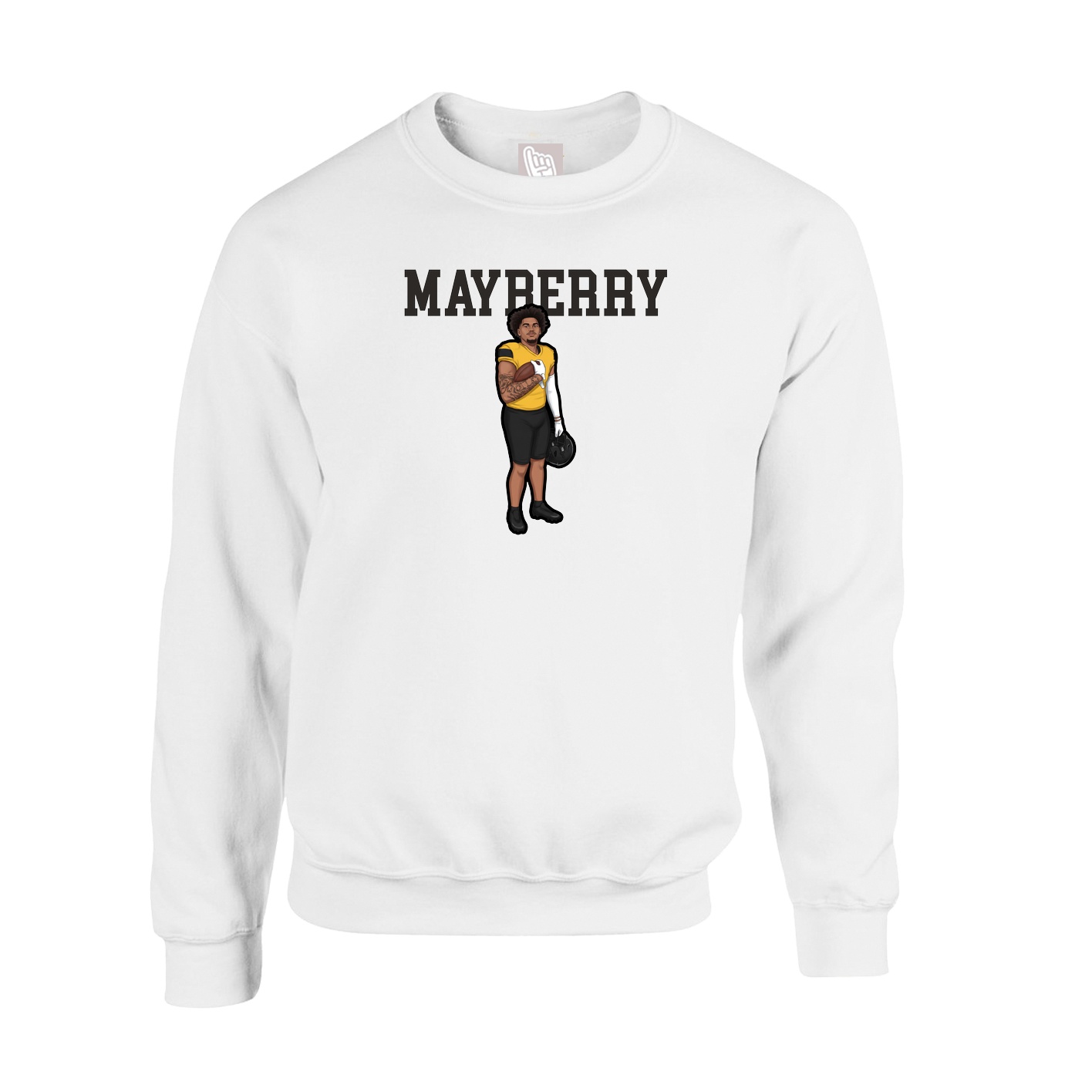 Fleece Crew — Shirsey in White