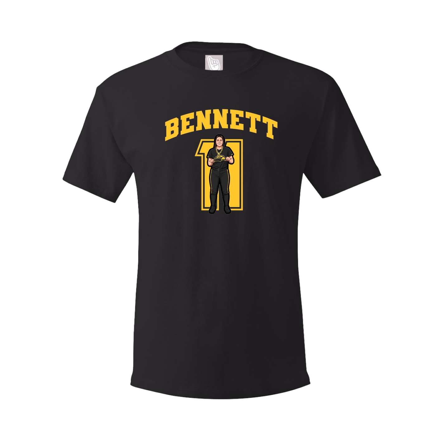 Tee — Number in Black