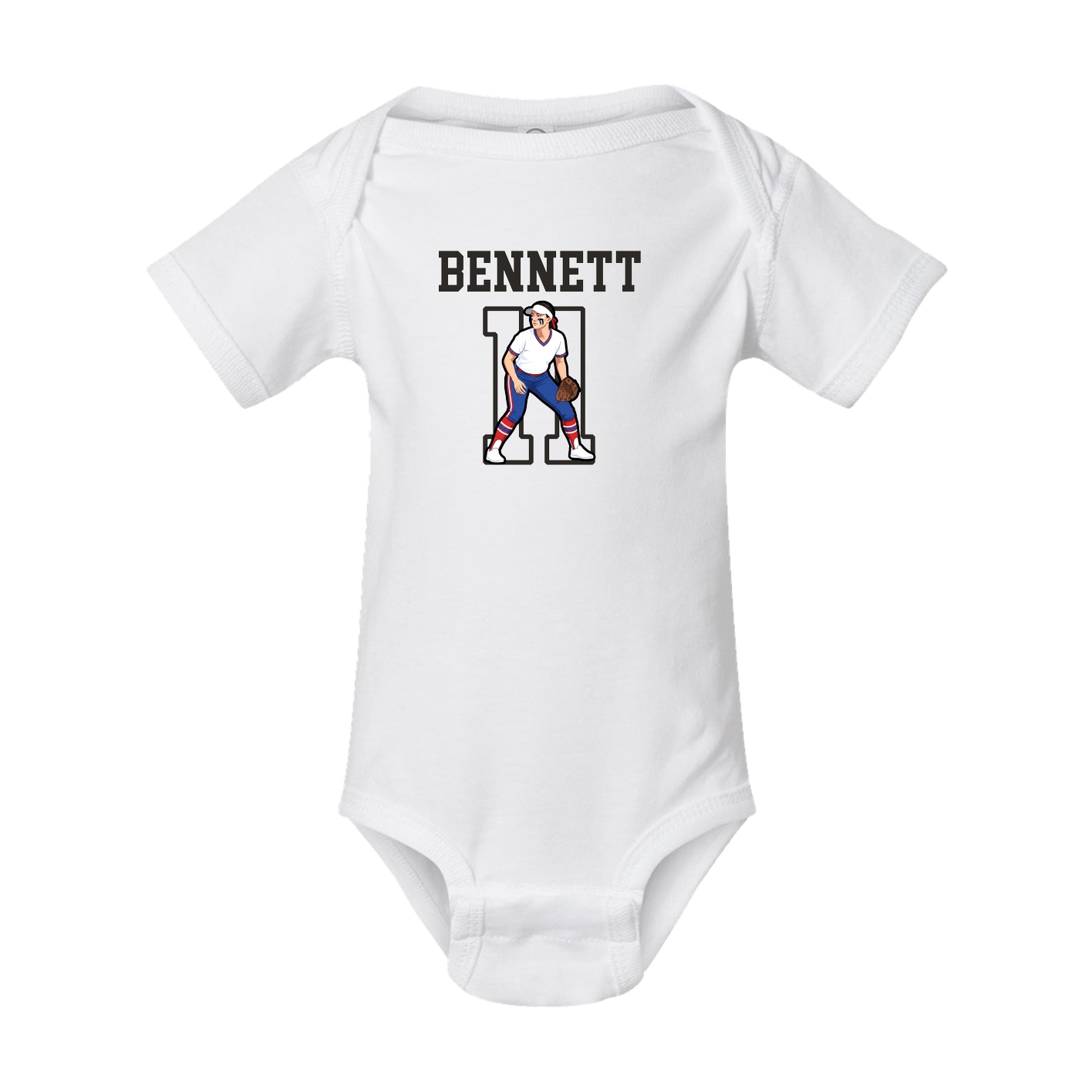 Baby Onesie — Shirsey in White