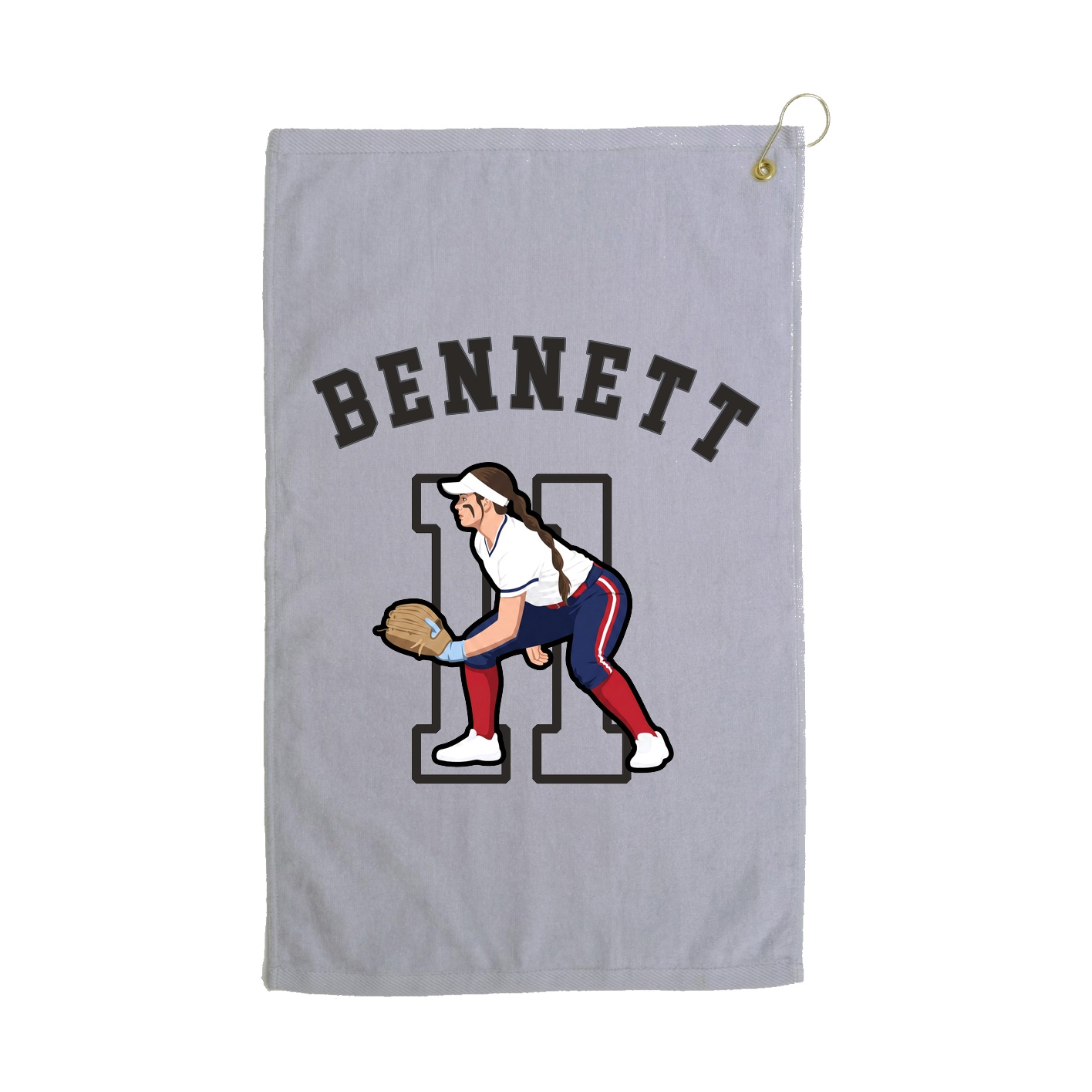Golf Towel — Shirsey Arch in Grey