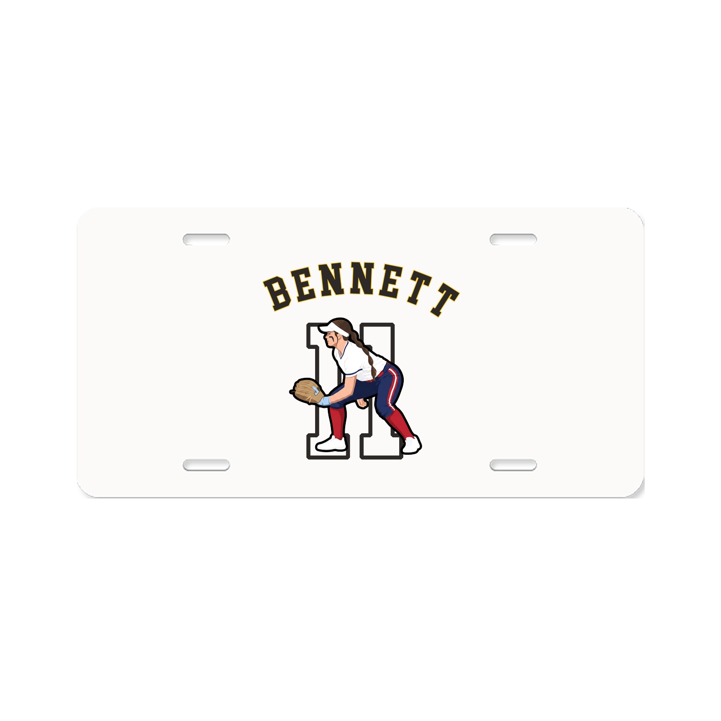 License Plate — Shirsey Arch in Classic