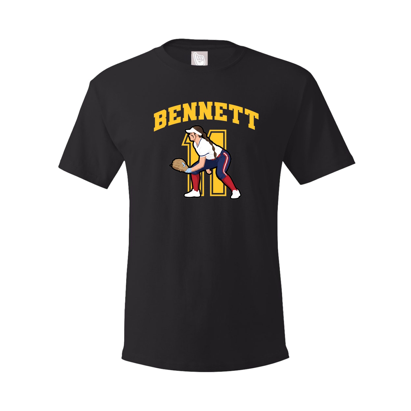 Tee — Number in Black