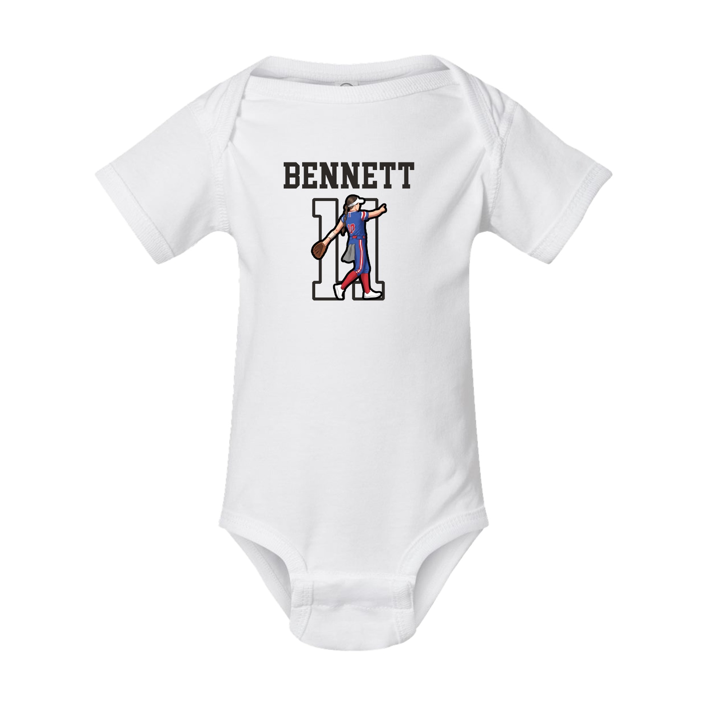 Baby Onesie — Shirsey in White