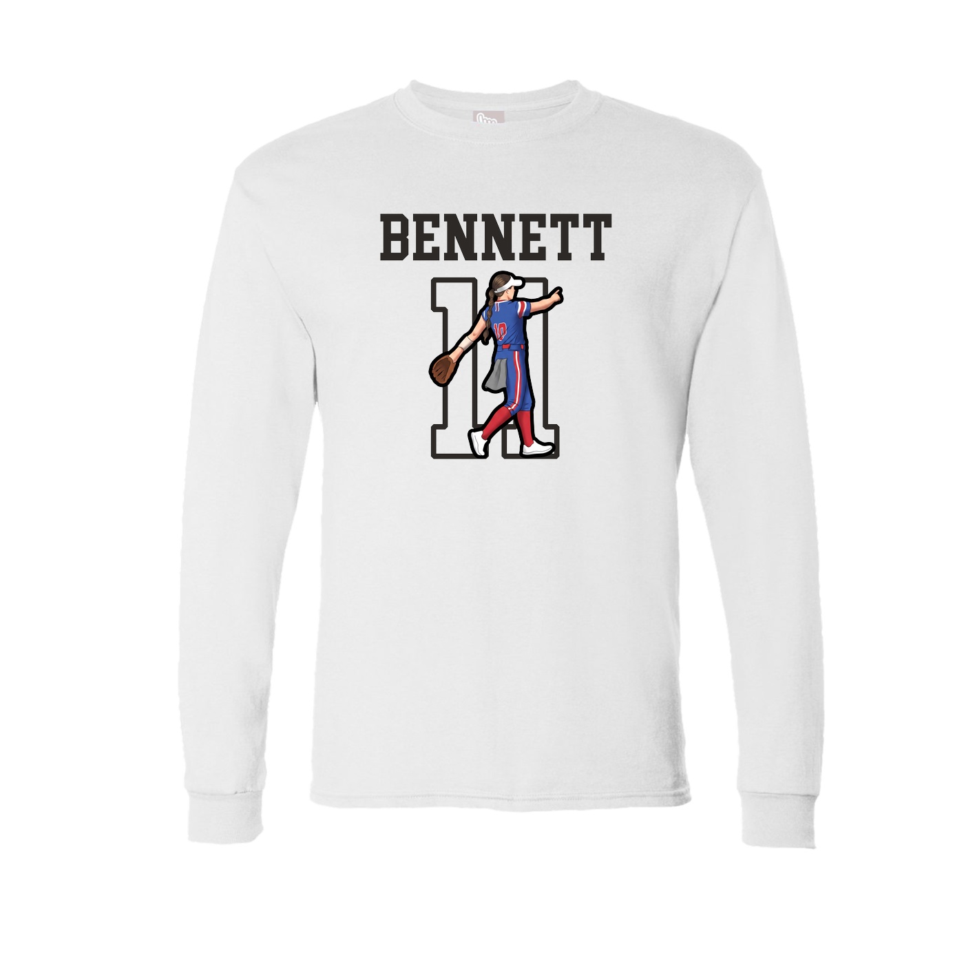 Long Sleeve Tee — Shirsey in White