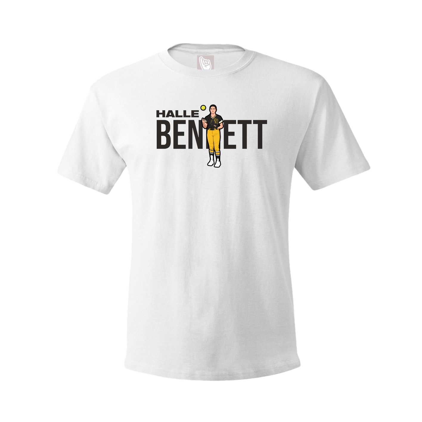 Tee — Player Name in White