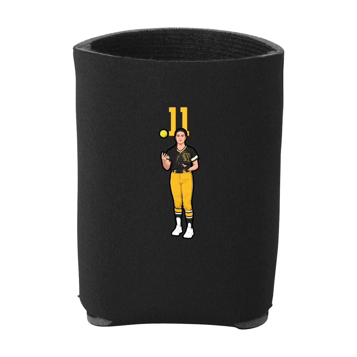 Can Holder — Number Top in Black