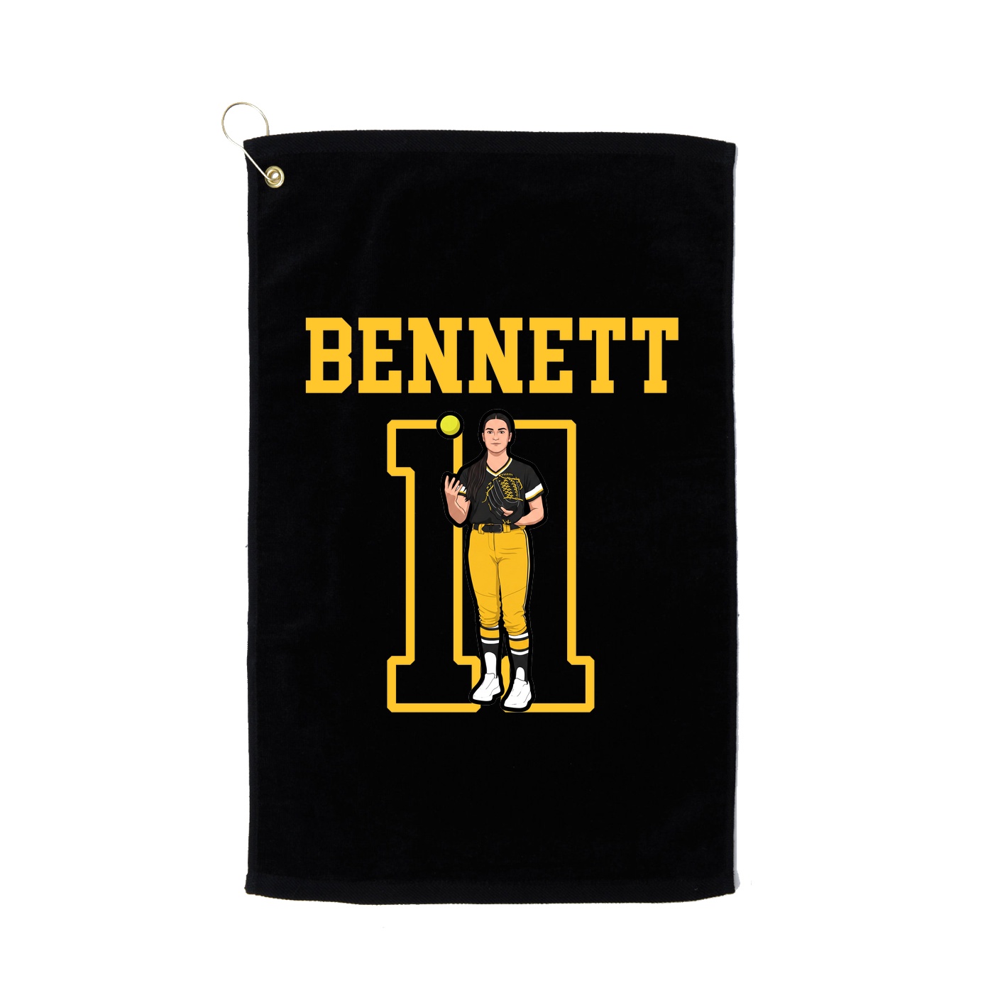 Golf Towel — Shirsey in Black