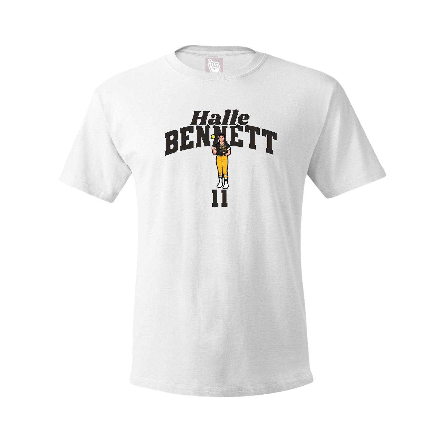 Tee — Signature Arch in White