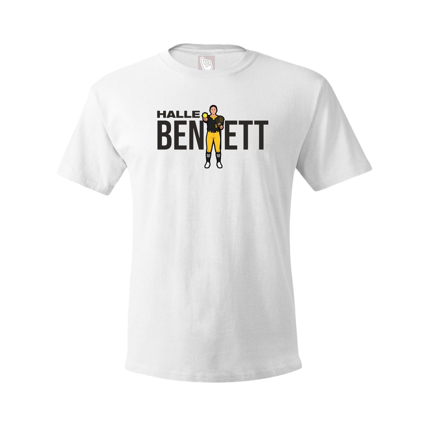 Tee — Player Name in White