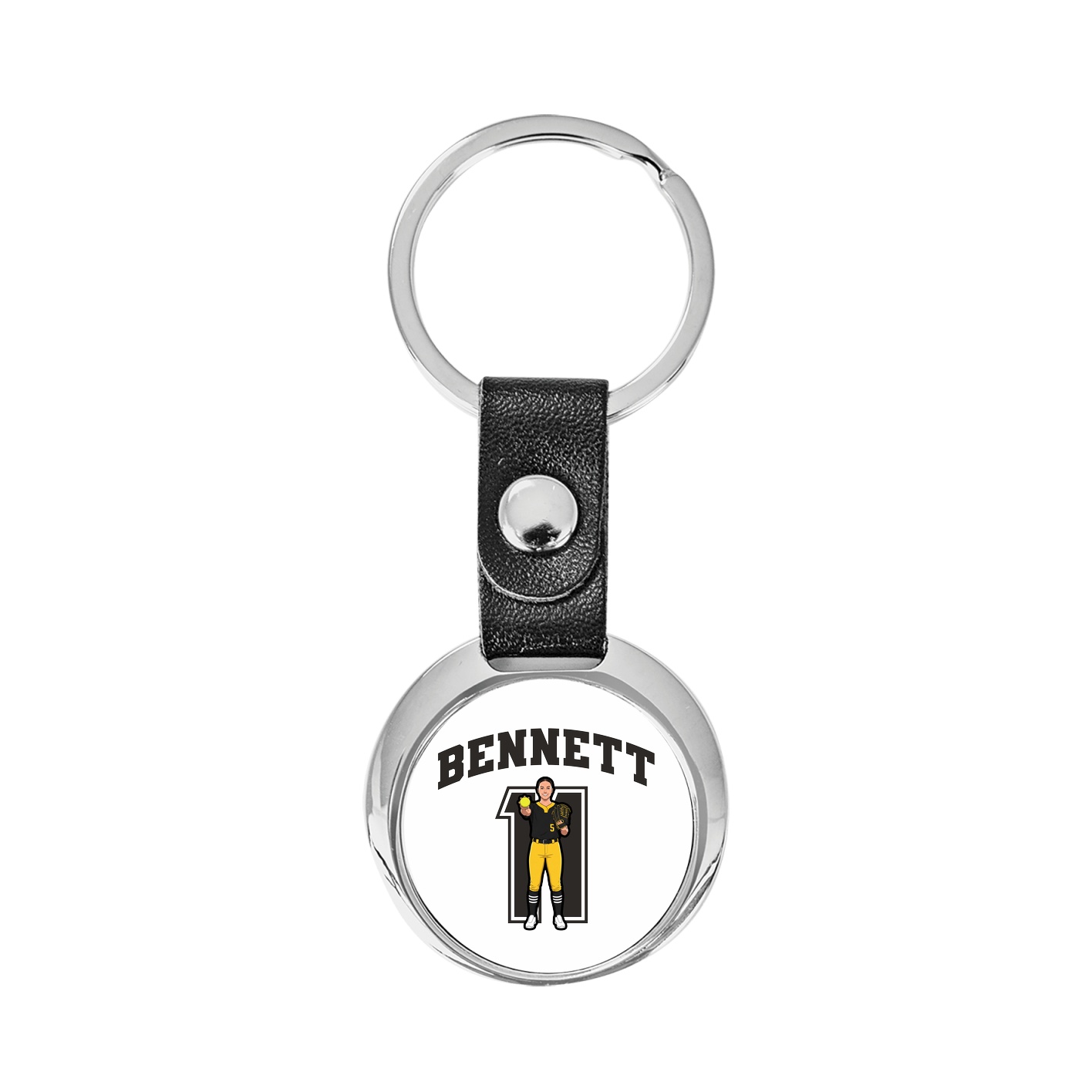 Key Chain — Number in Classic