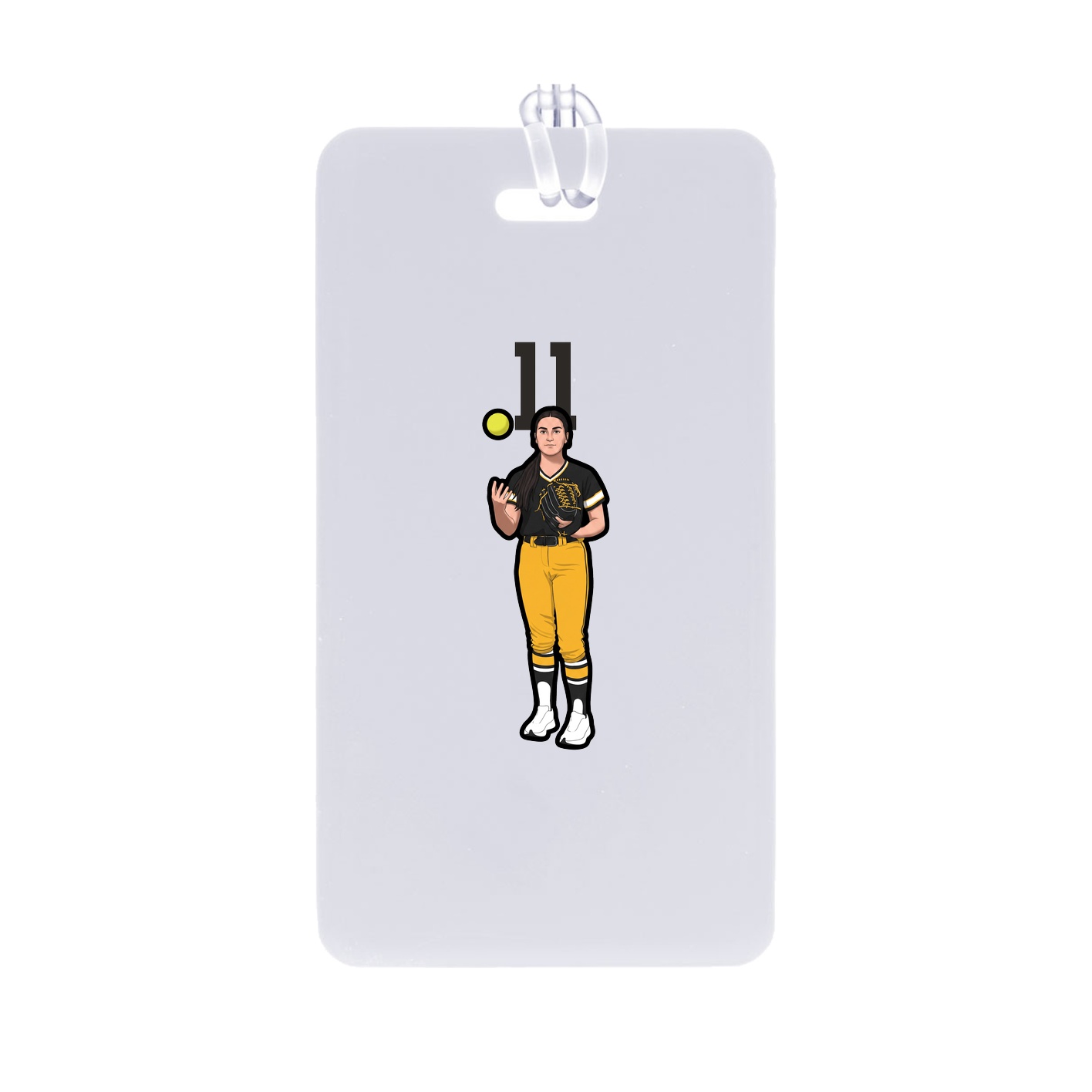 Bag Tag — Number Top in Classic