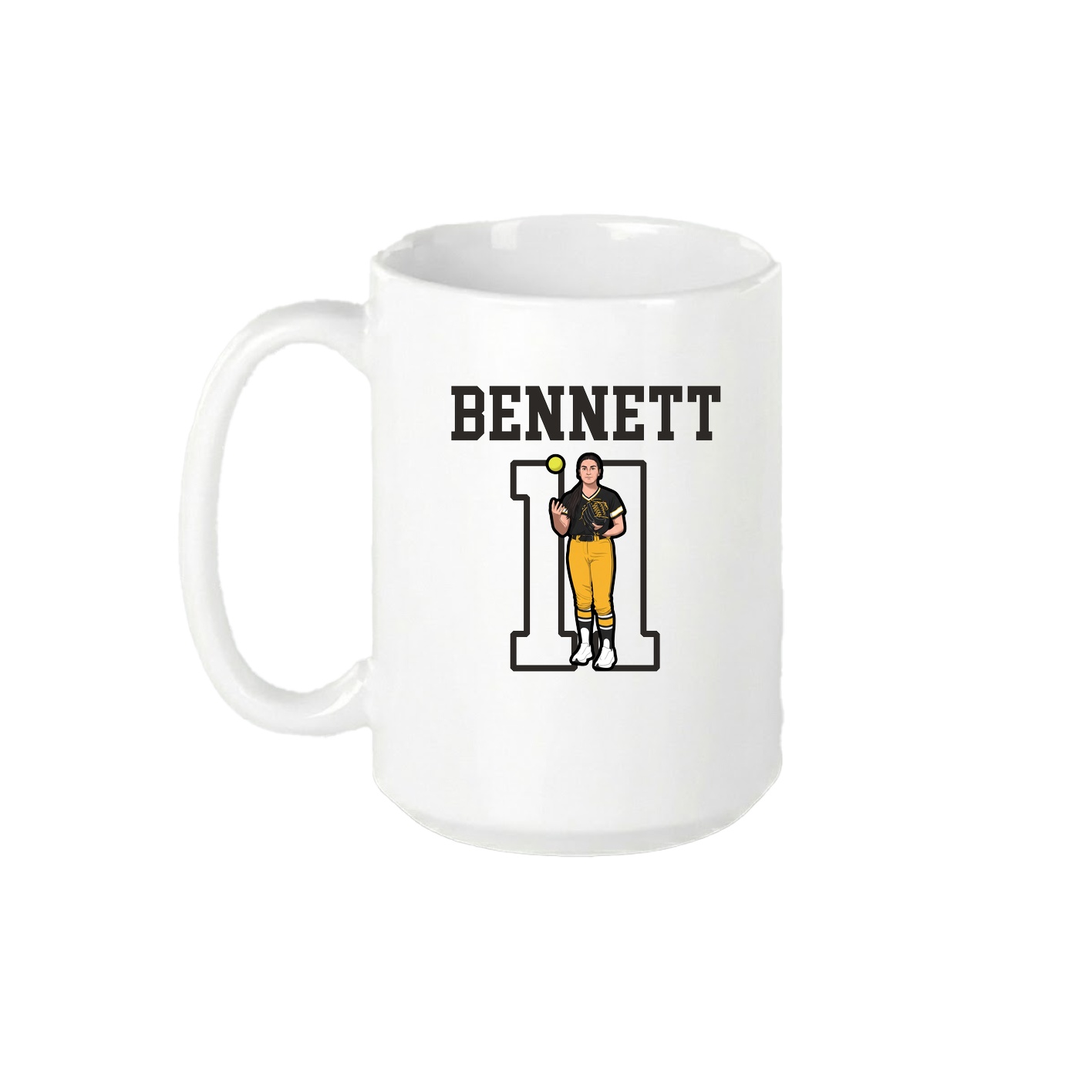 15oz Coffee Mug — Shirsey in White