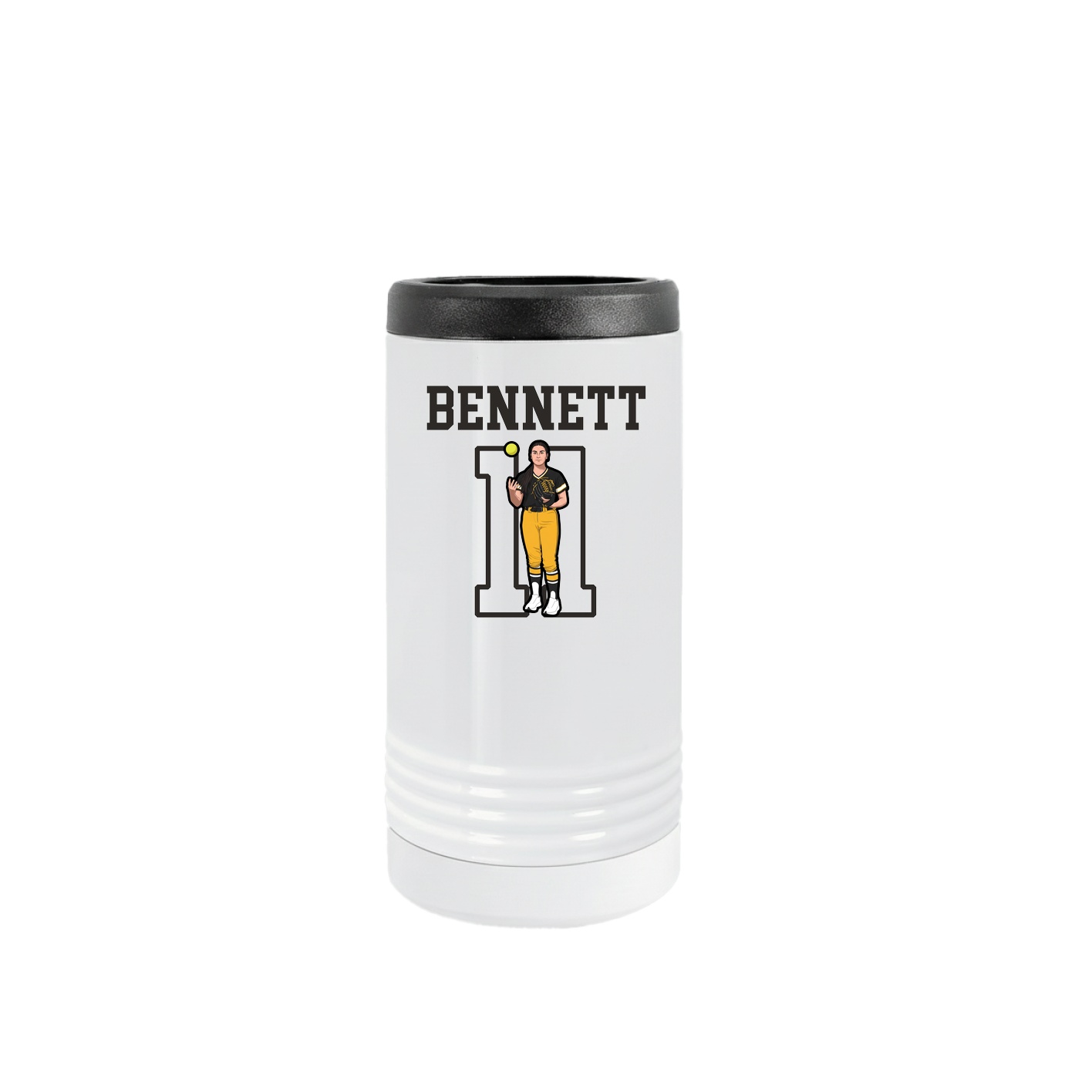 Slim Beverage Holder — Shirsey in White