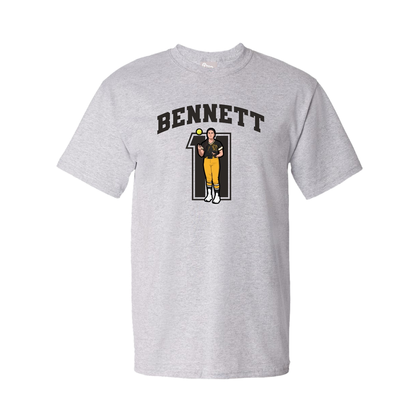 Tee — Number in Grey