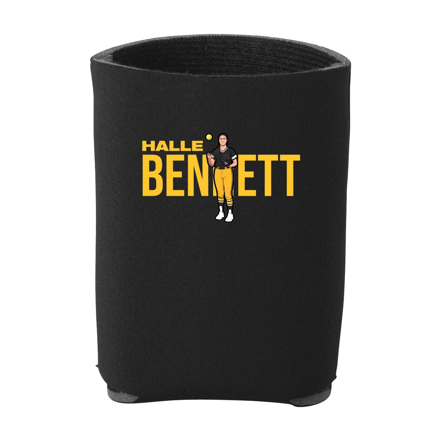 Can Holder — Player Name in Black