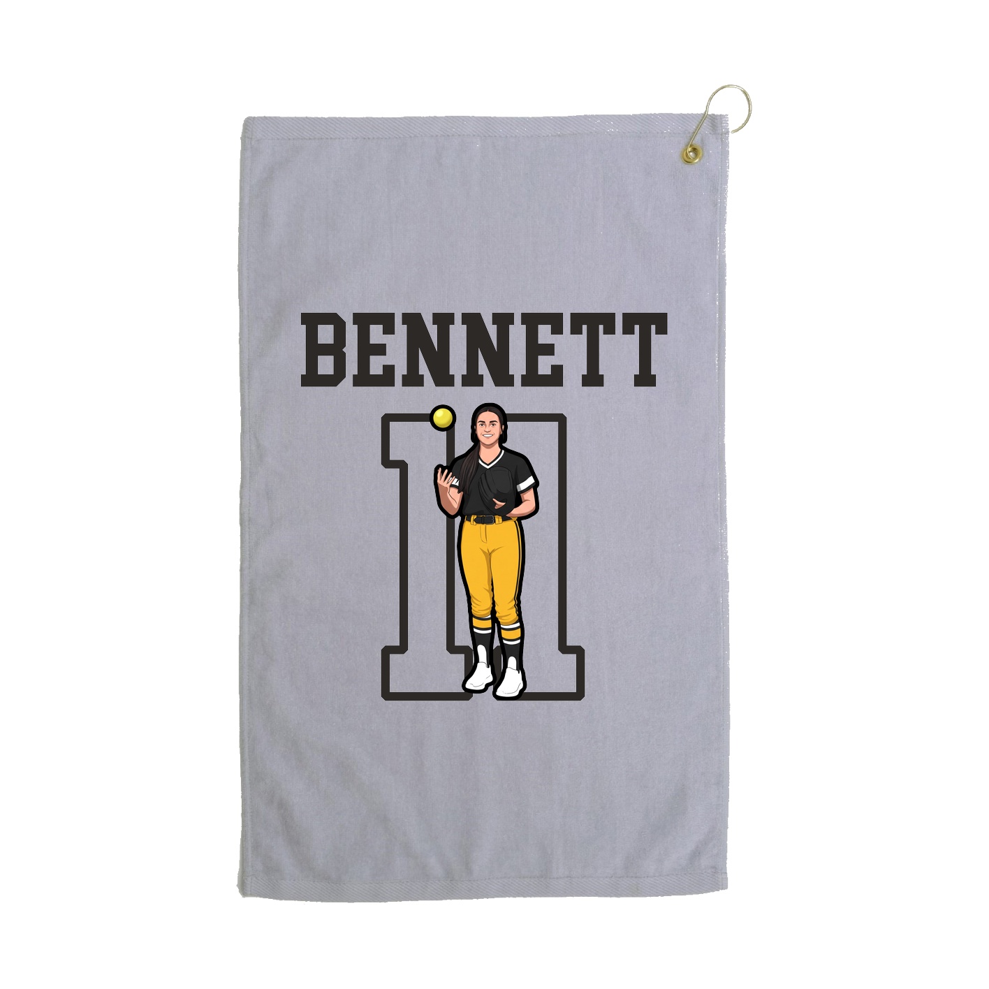 Golf Towel — Shirsey in Grey