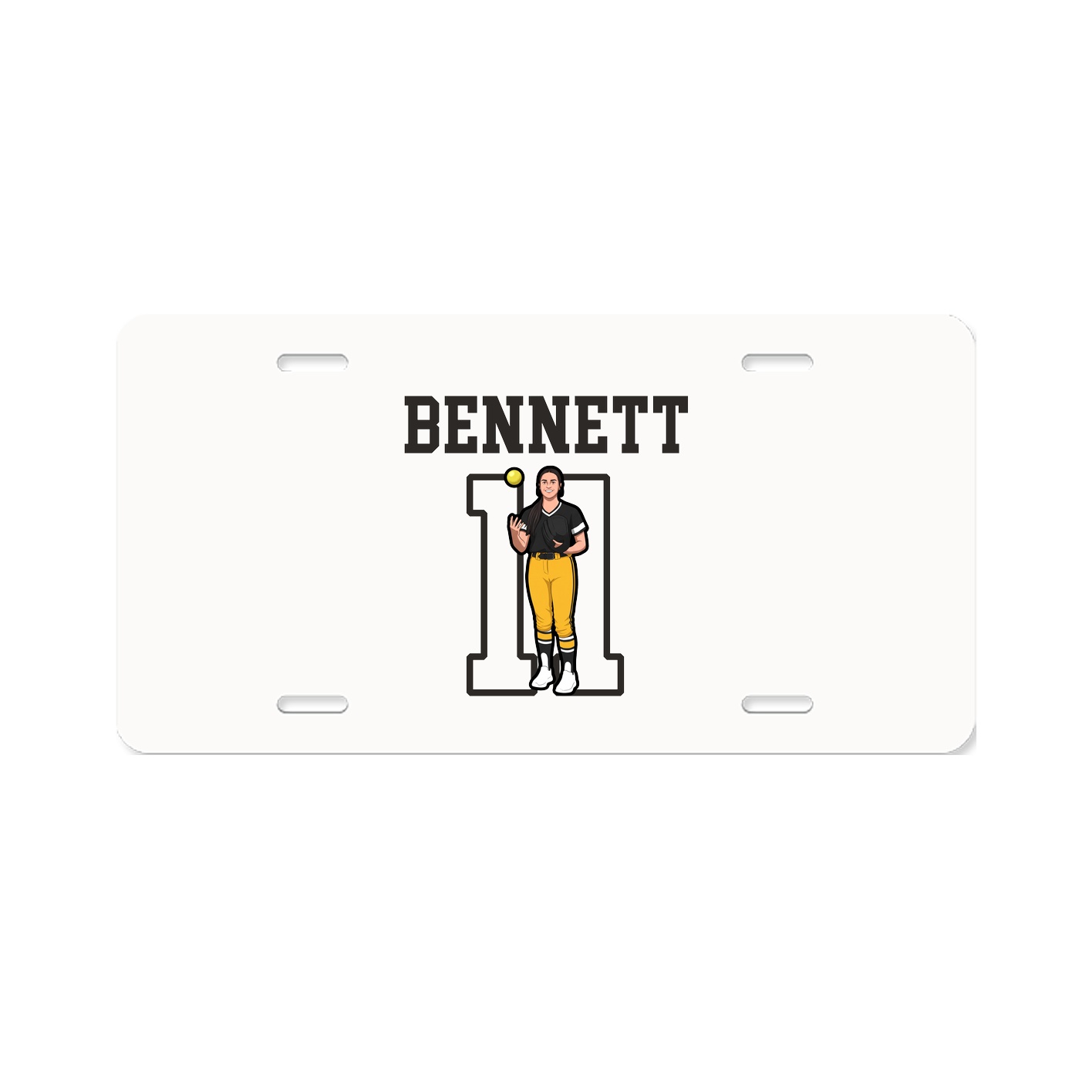 License Plate — Shirsey in Classic